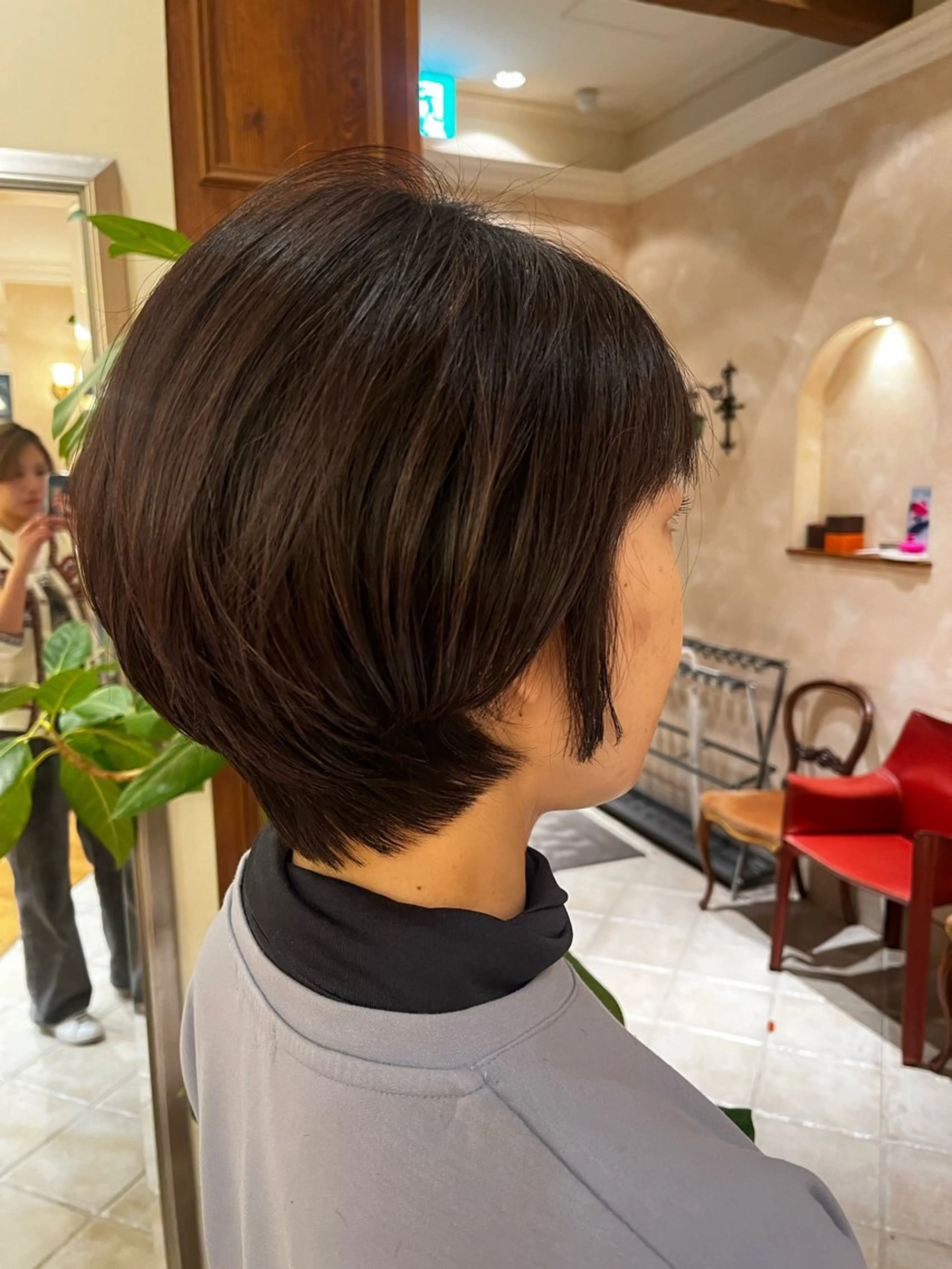 ショート 田内 満里奈のヘアスタイル