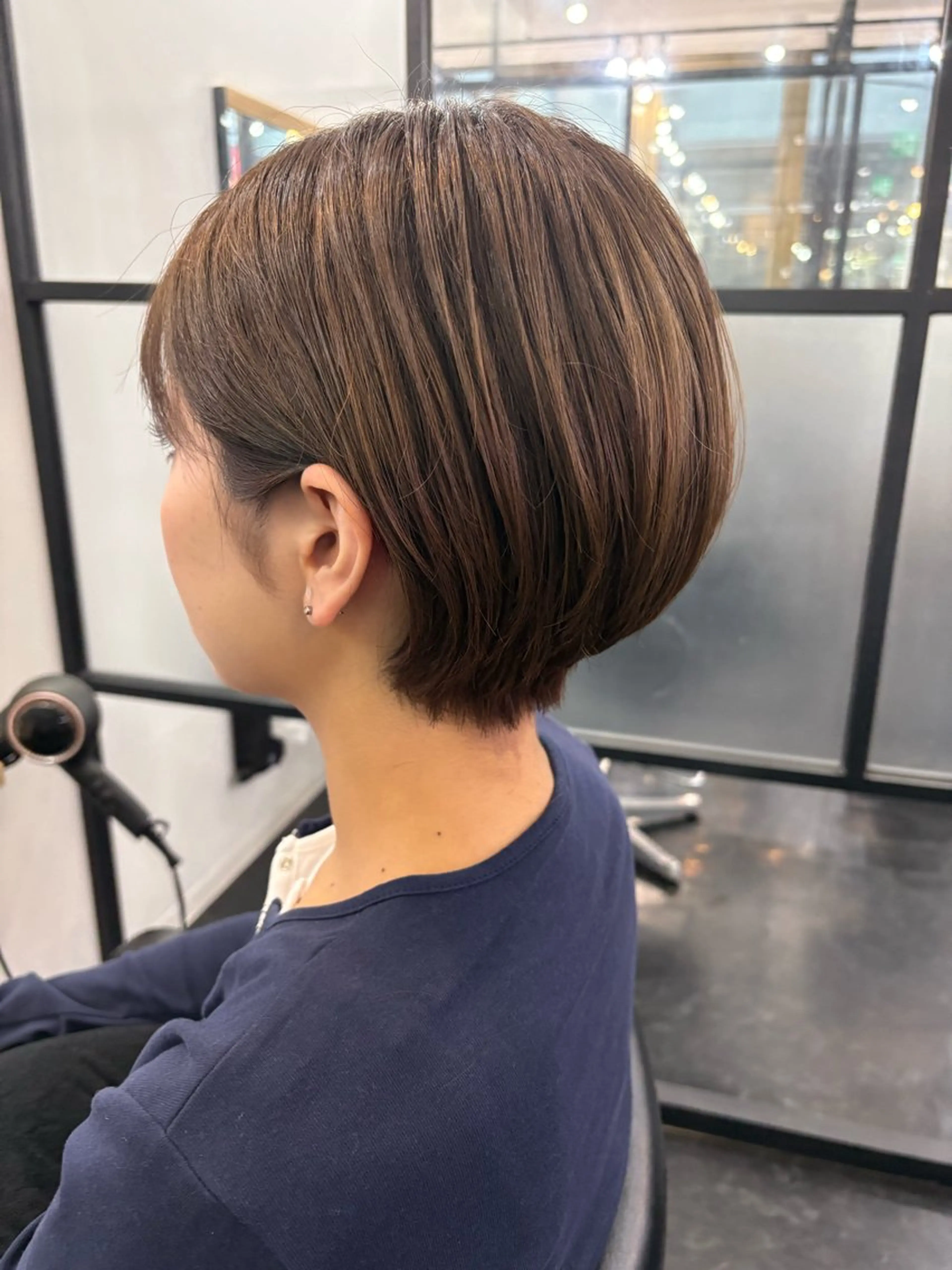 ショート THE ESCALA 町田店所属・町田/メンズカット/ センターパート/細木のヘアスタイル