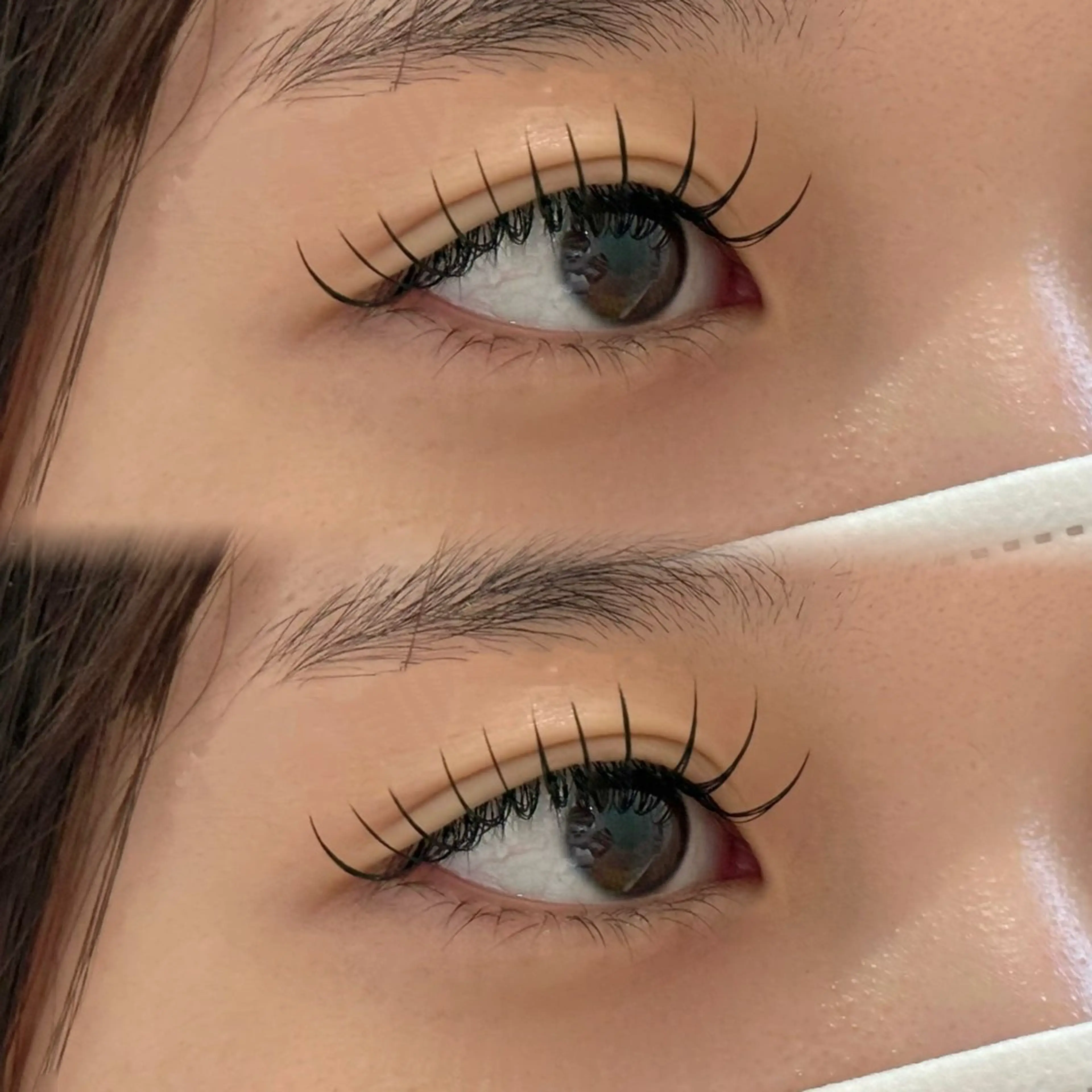 《🫧2回目の方限定🫧》フラットラッシュ両目120本🌼／ナチュラルデザイン／コーティング付き🦕／倉敷市／福井駅の写真