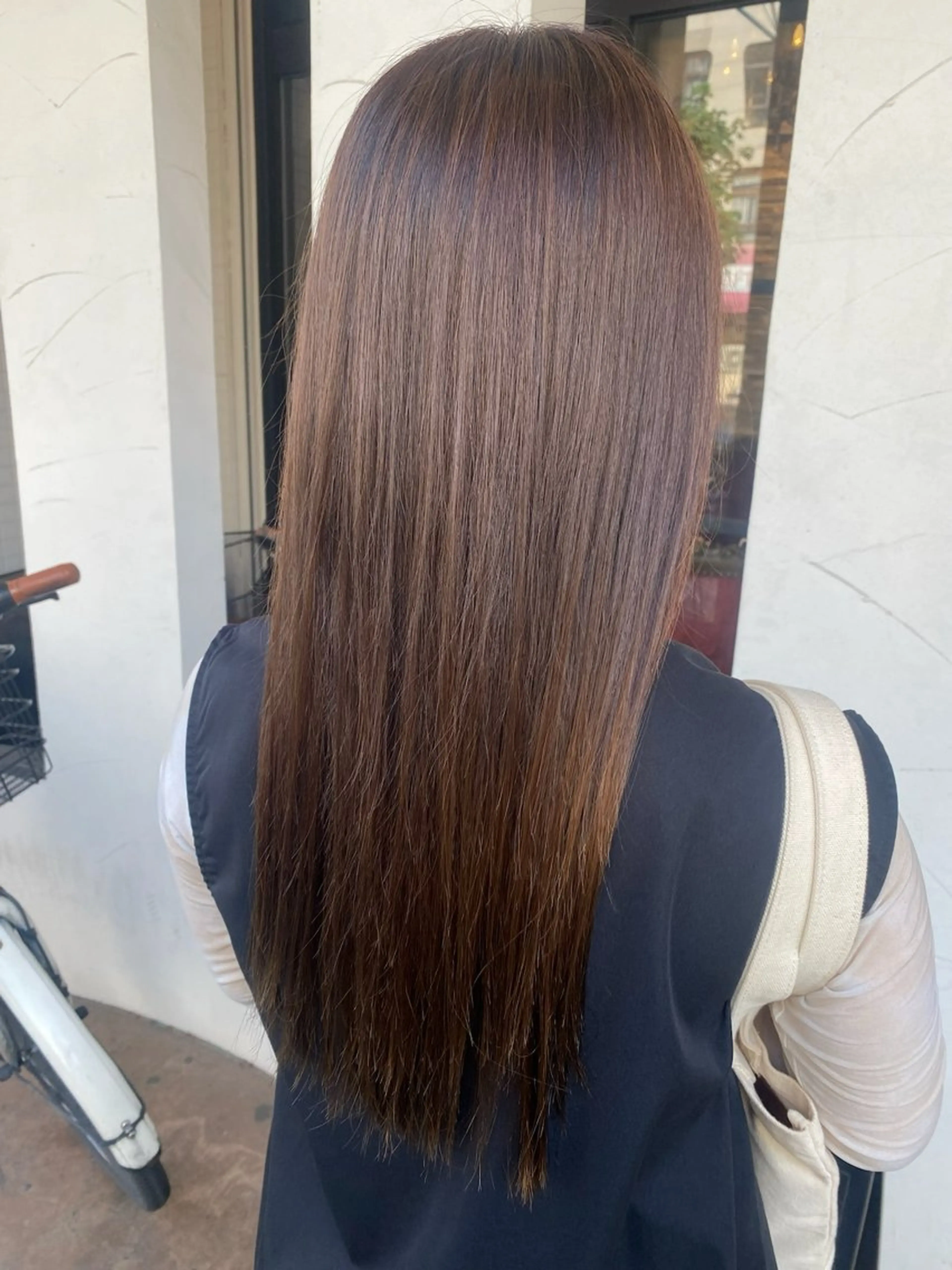 ロング 髪質改善 BENIHA  ︎︎のヘアスタイル