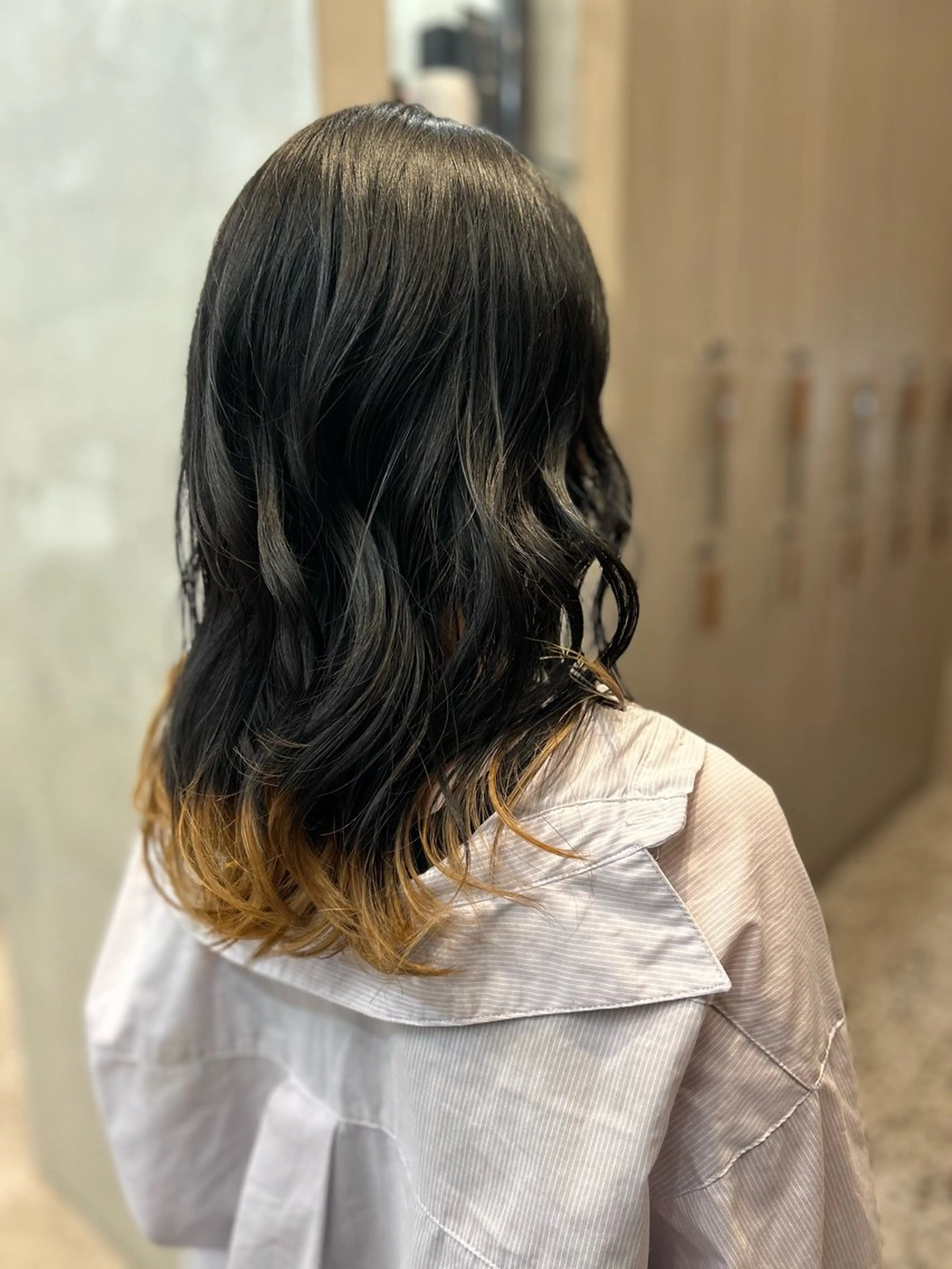 セミロング 砂川 渉　elima byのヘアスタイル