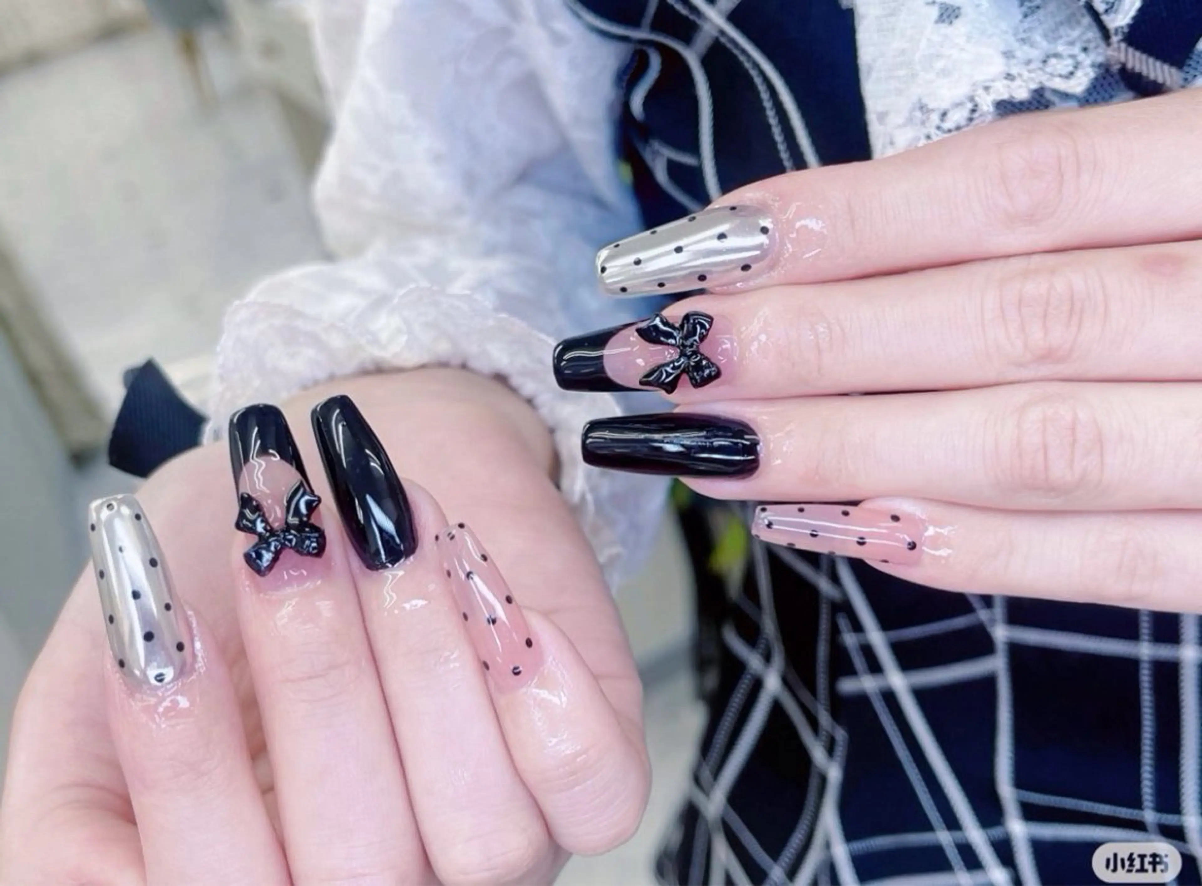 ネイル 長さ出し専門パーツ jenniferのネイルデザイン