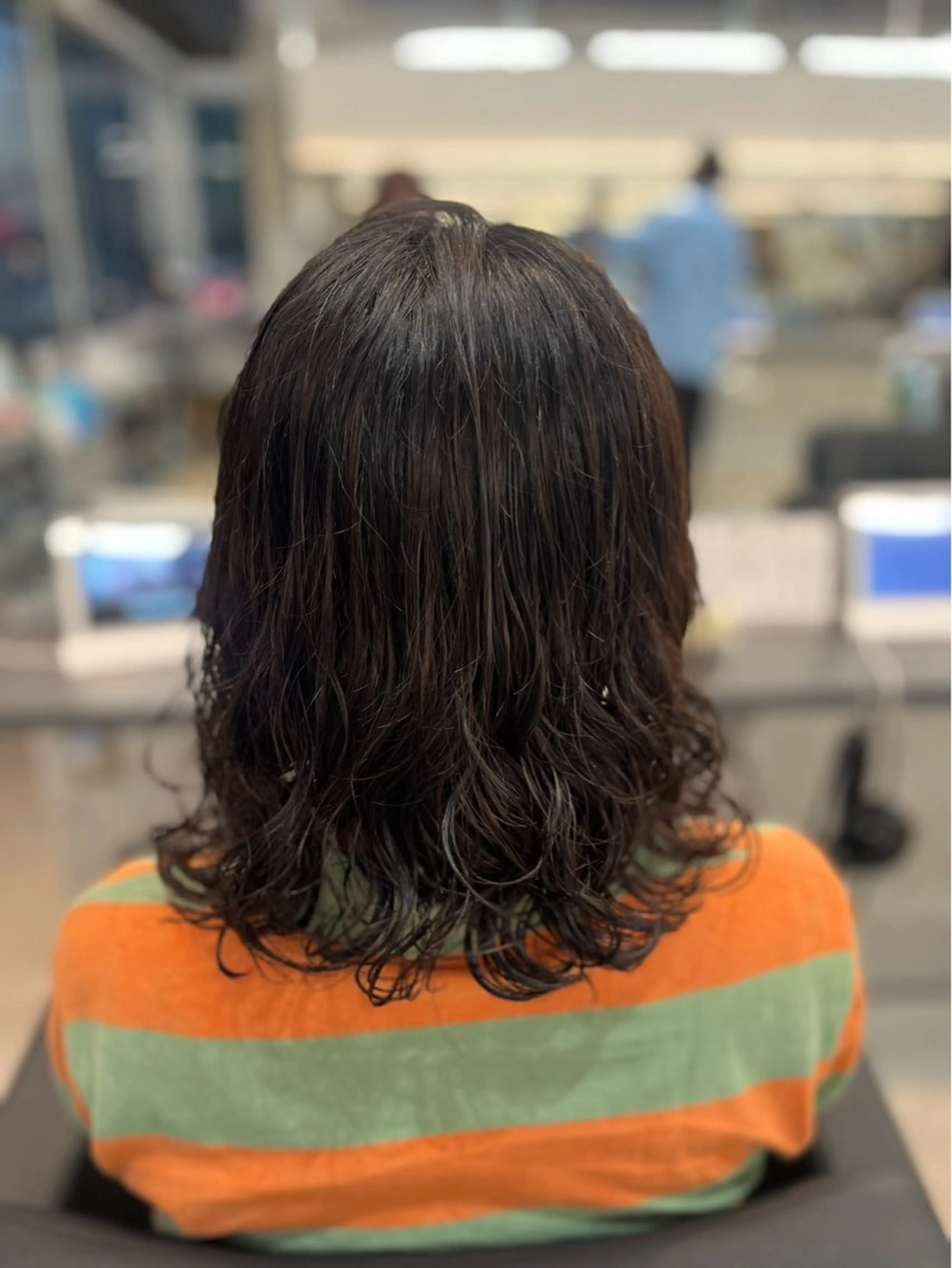 ミディアム パーマ パーマ mahiro/ パーマ/メンズのヘアスタイル