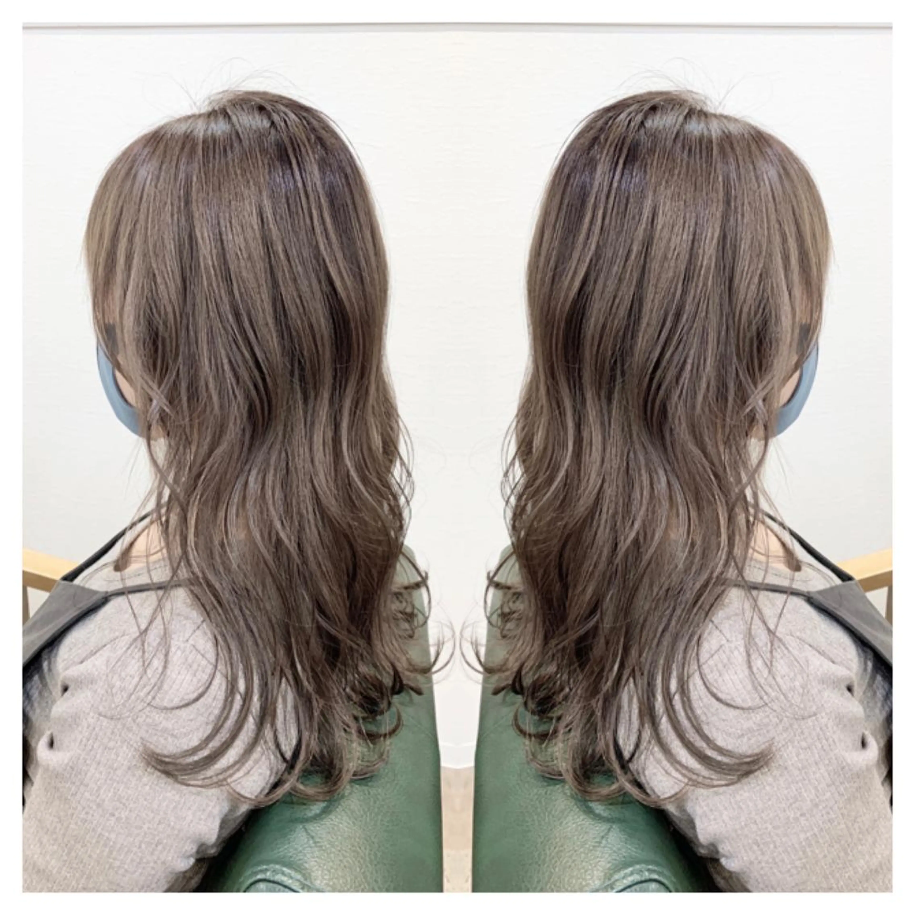 ロング カラー ヘアカラー トリートメント 村山 茉衣のヘアスタイル