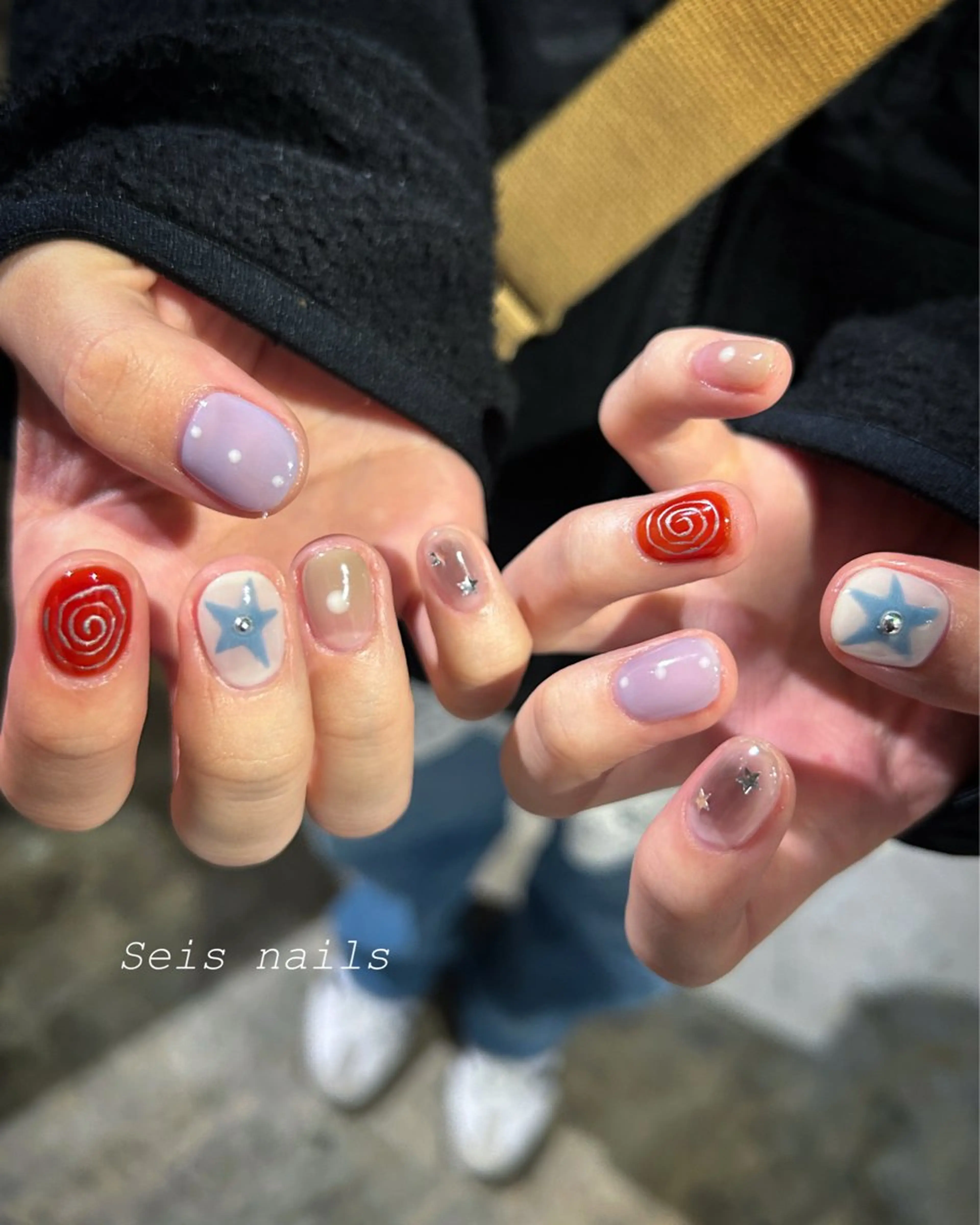 ネイル ハンドネイル Seis Shihoのネイルデザイン