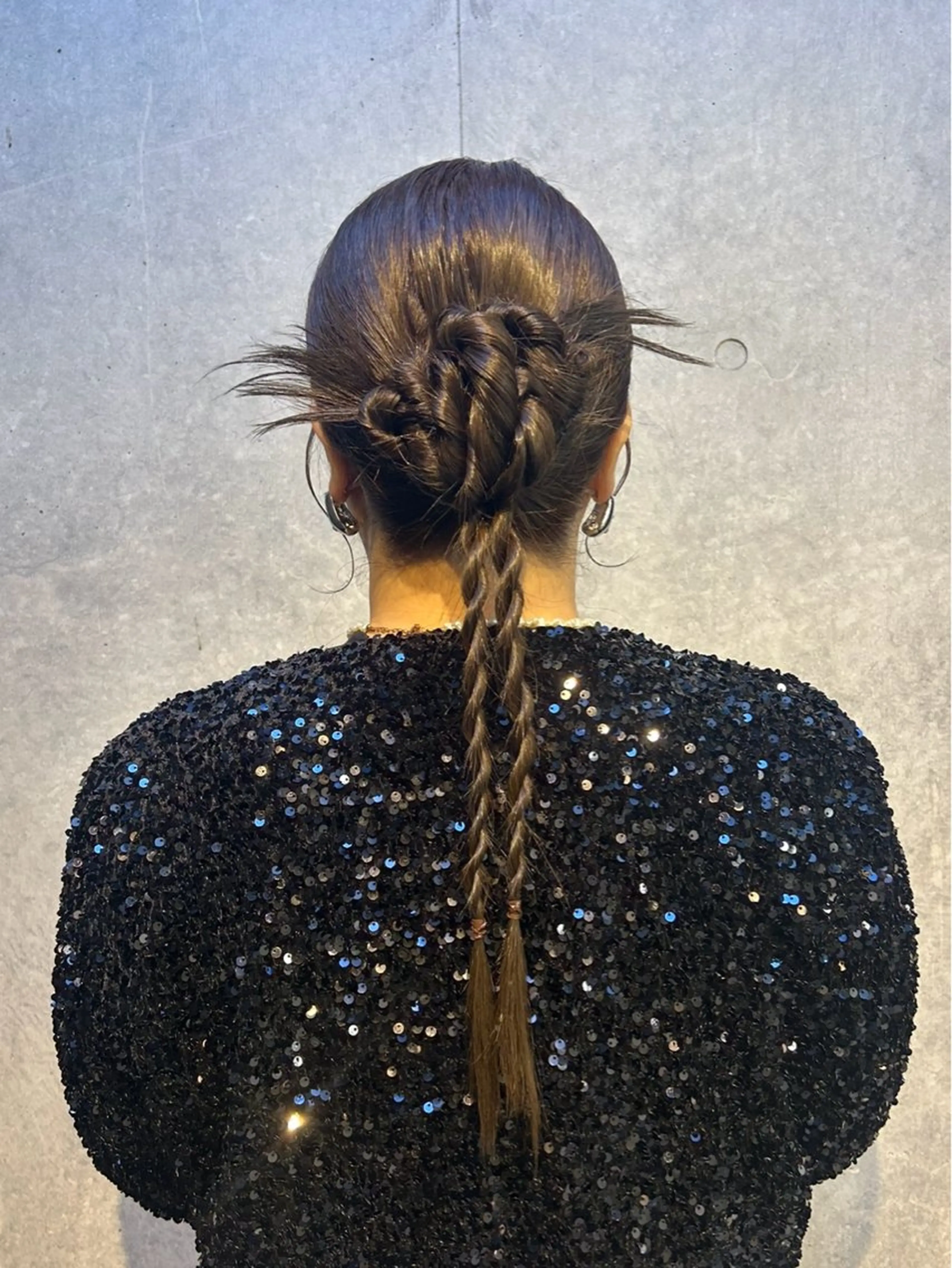 ロング ヘアアレンジ ヘアセット 似合わせ⌇お洒落 カット⌇平野あみのヘアスタイル