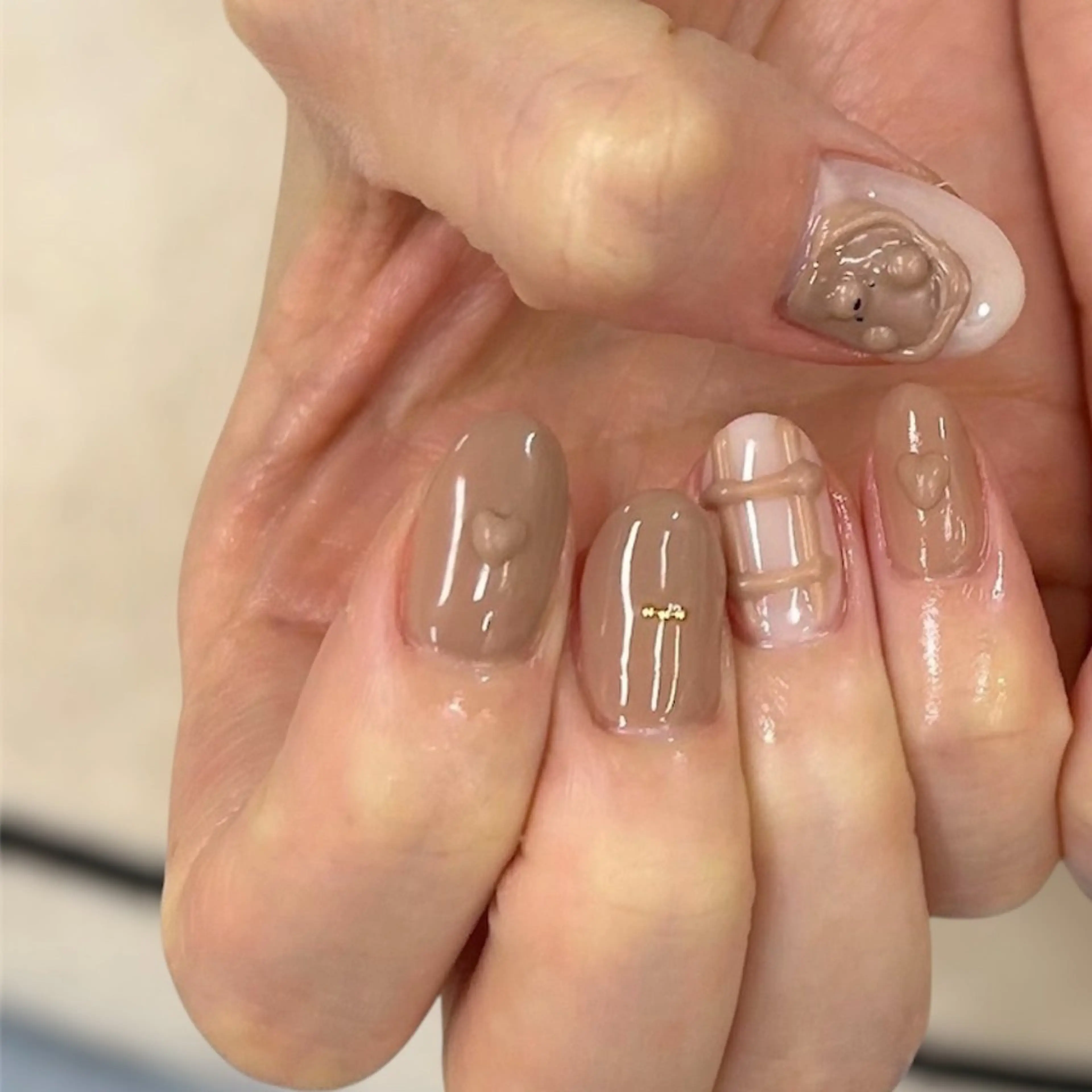 ネイル ハンドネイル アトリエ　ミモザ所属・いまむら あかりのネイルデザイン