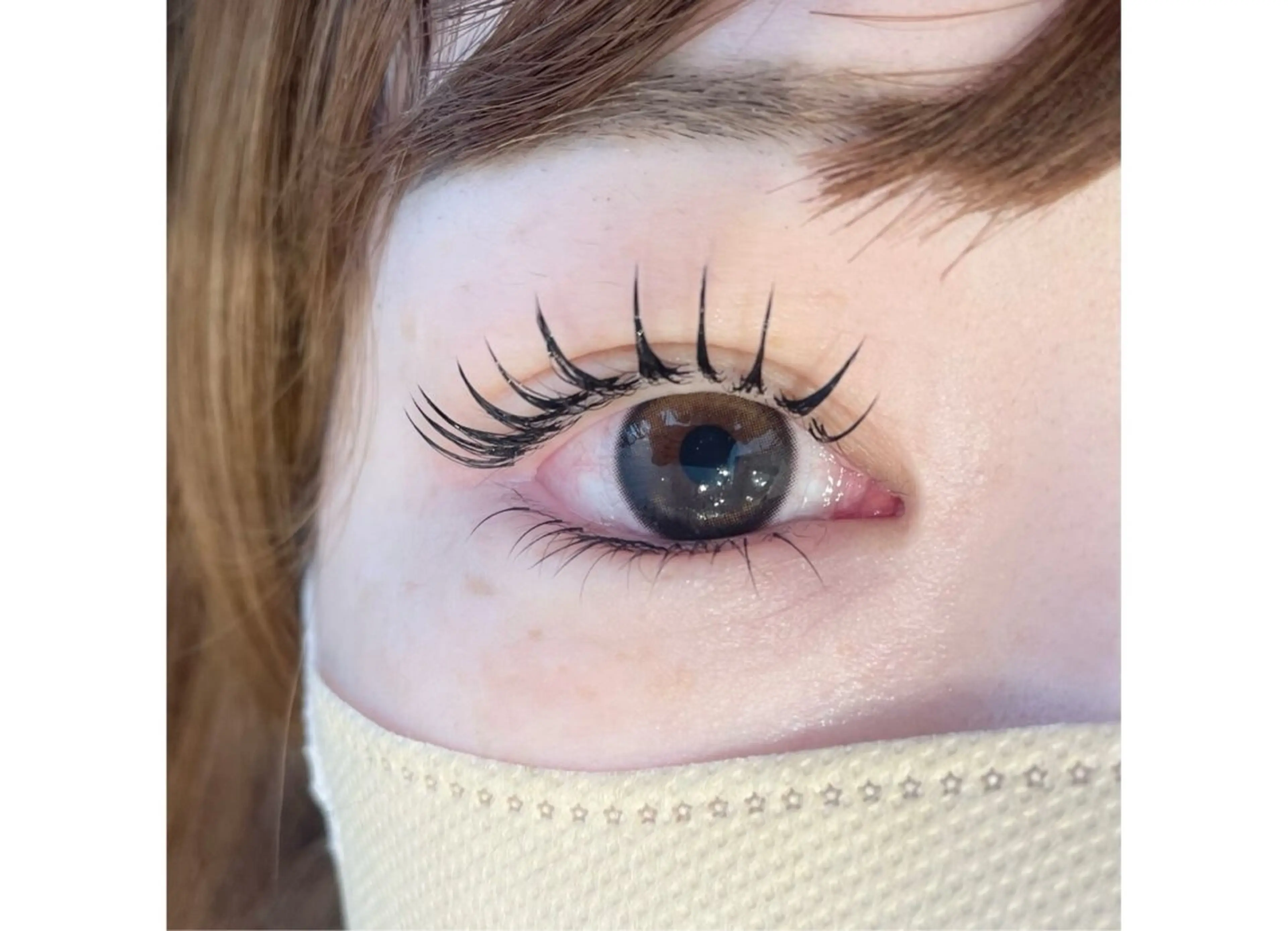 マツエク・マツパ バインドロック 束感まつ毛 フラットラッシュ ナチュラル パリジェンヌラッシュリフト YK 美学院のネイルデザイン