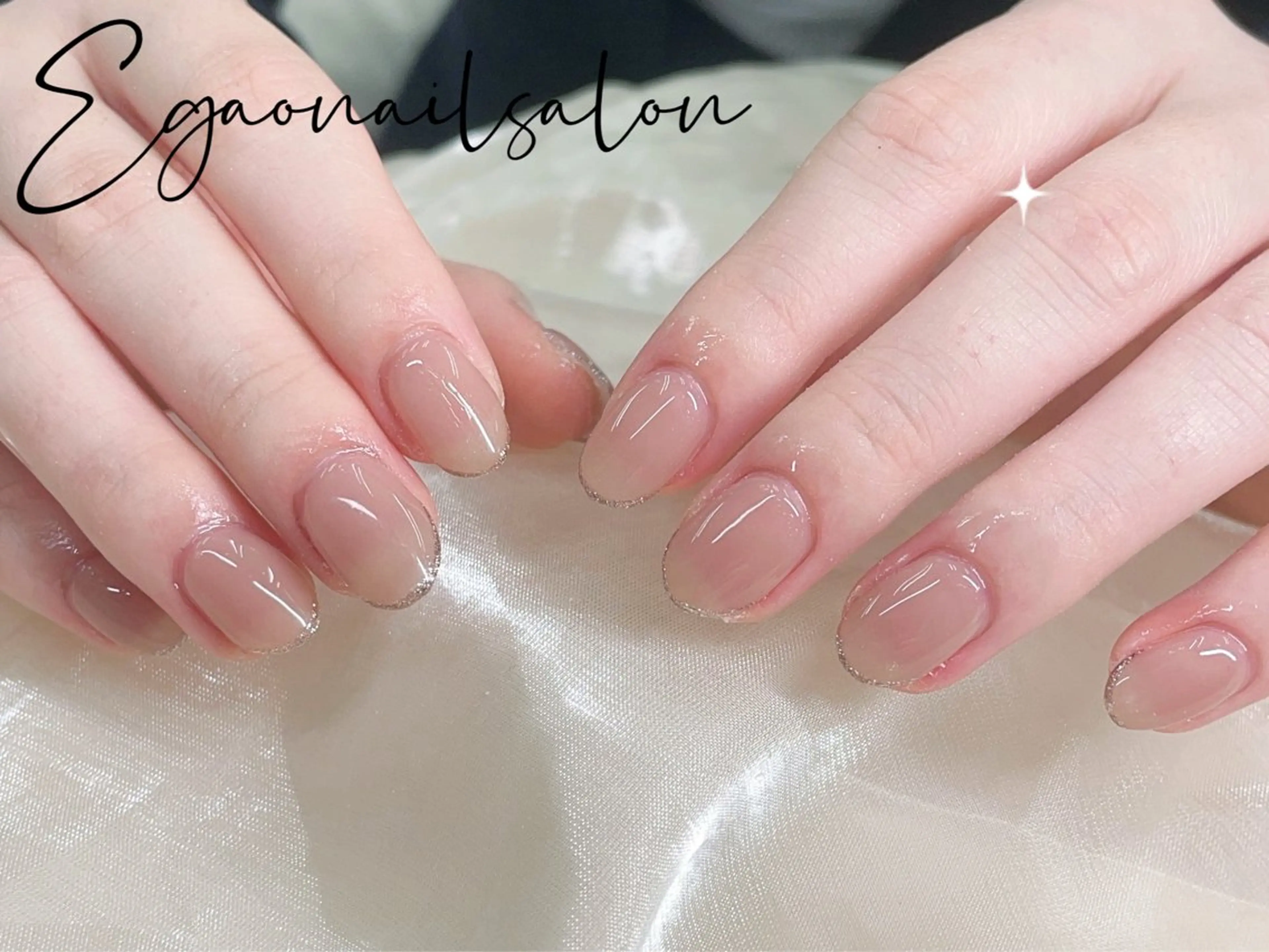 ネイル アートネイル フットネイル フレンチネイル ジェルネイル グラデーション ハンドネイル Egao Nail Salonのネイルデザイン