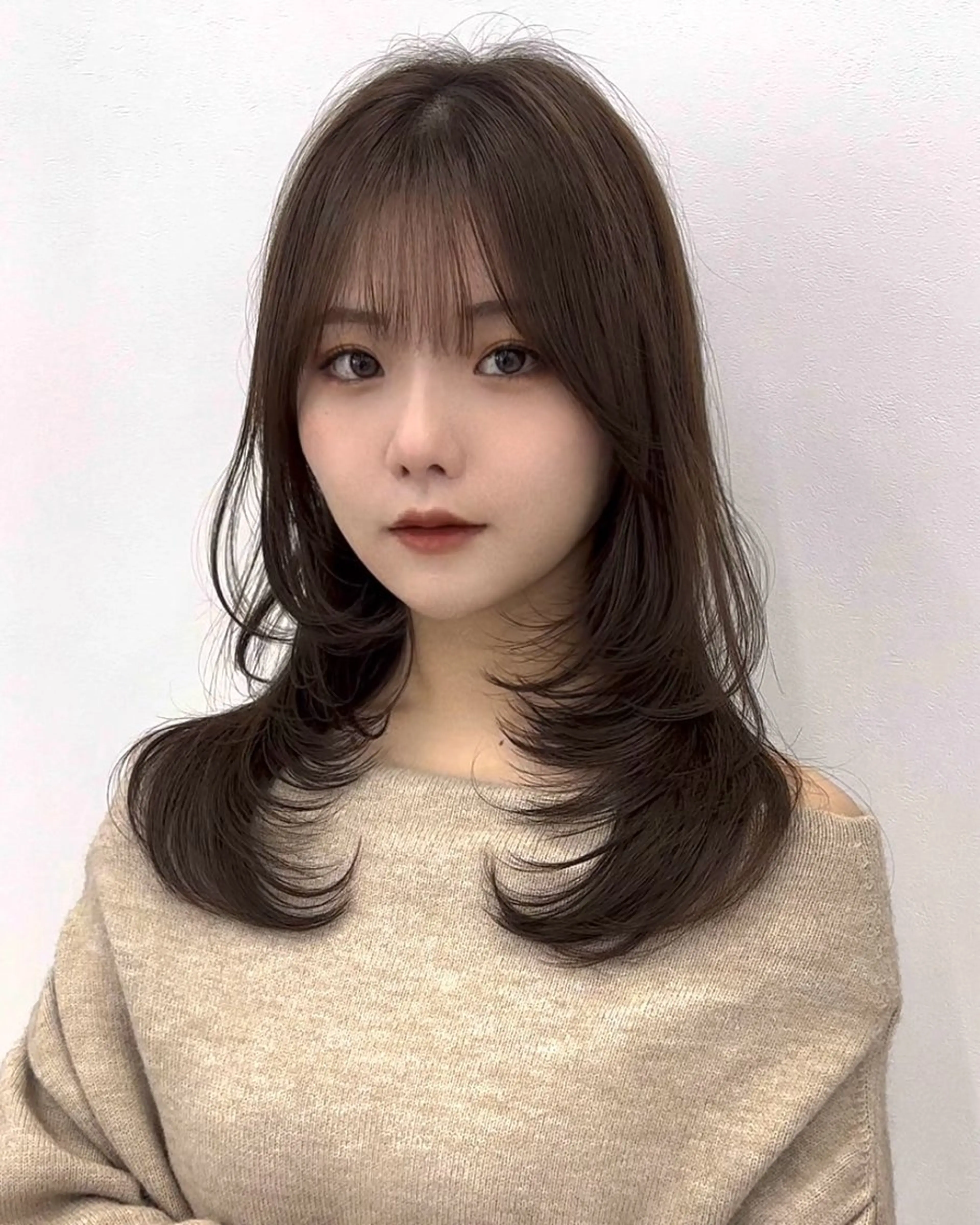 ミディアム レイヤー/髪質改善 🩶KAITOのヘアスタイル