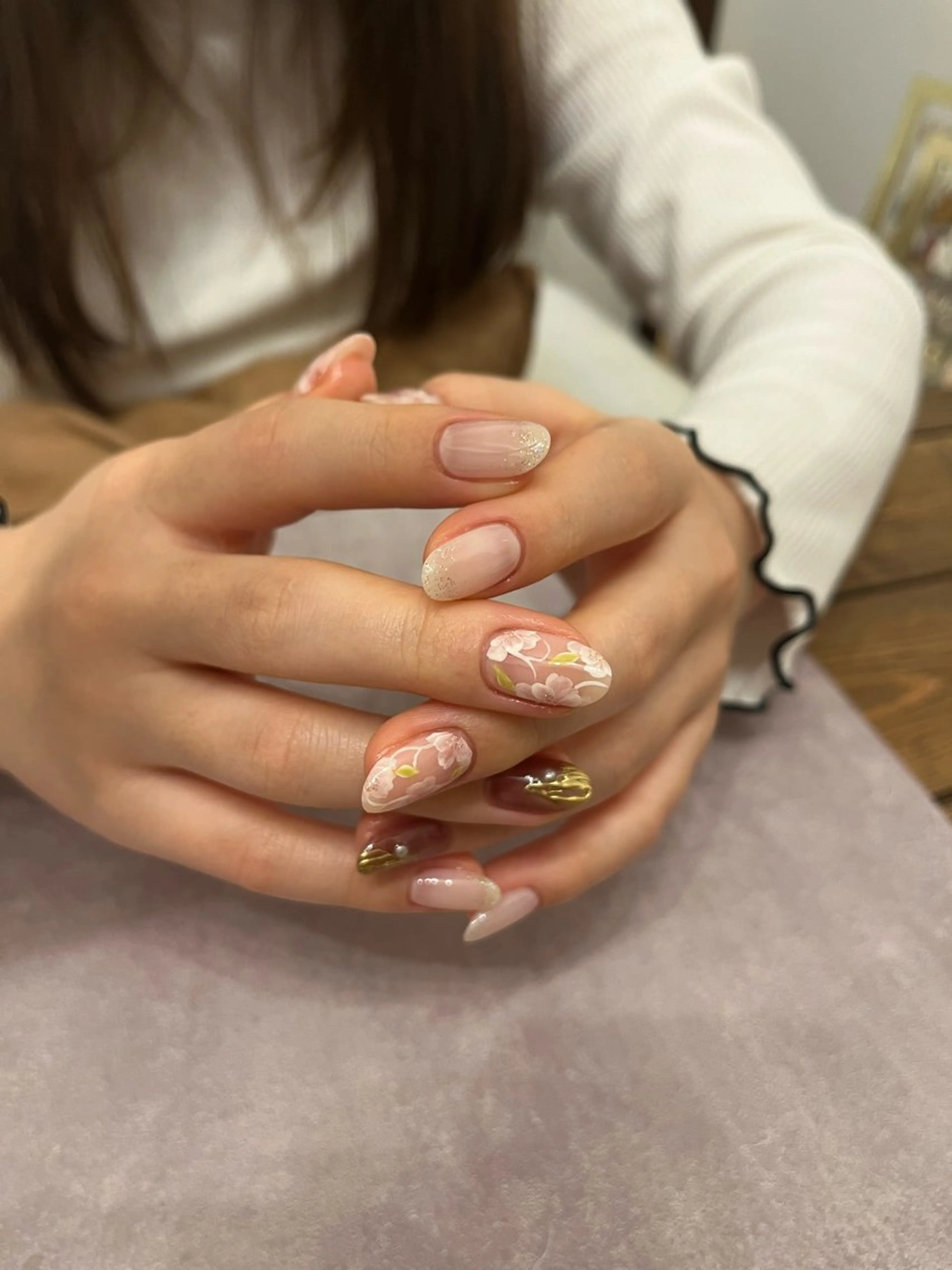 ネイル komorebi. 小峯 真実のネイルデザイン