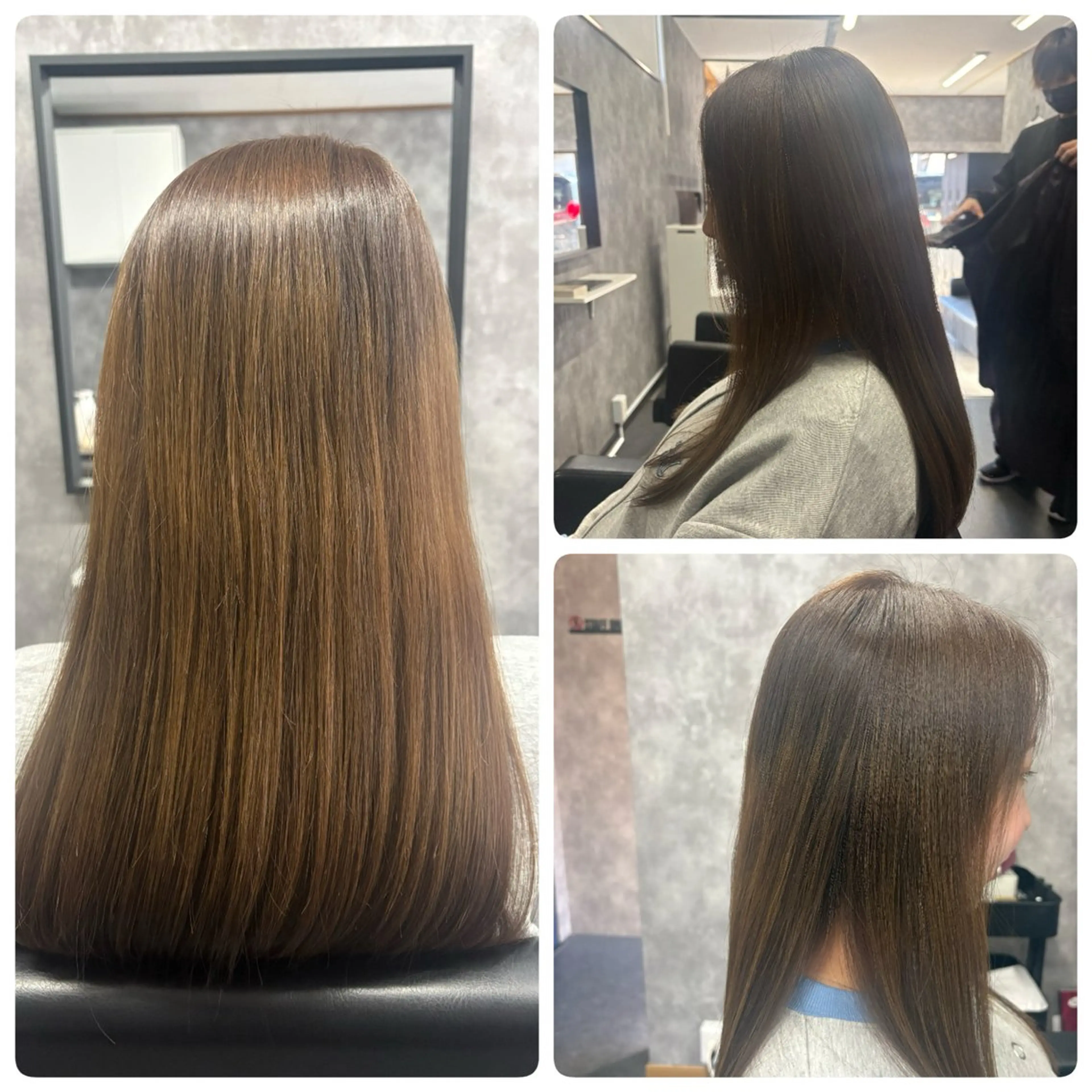 カラー ヘアカラー ヘアーメイクマロン ヘアーメイクマロンのヘアスタイル