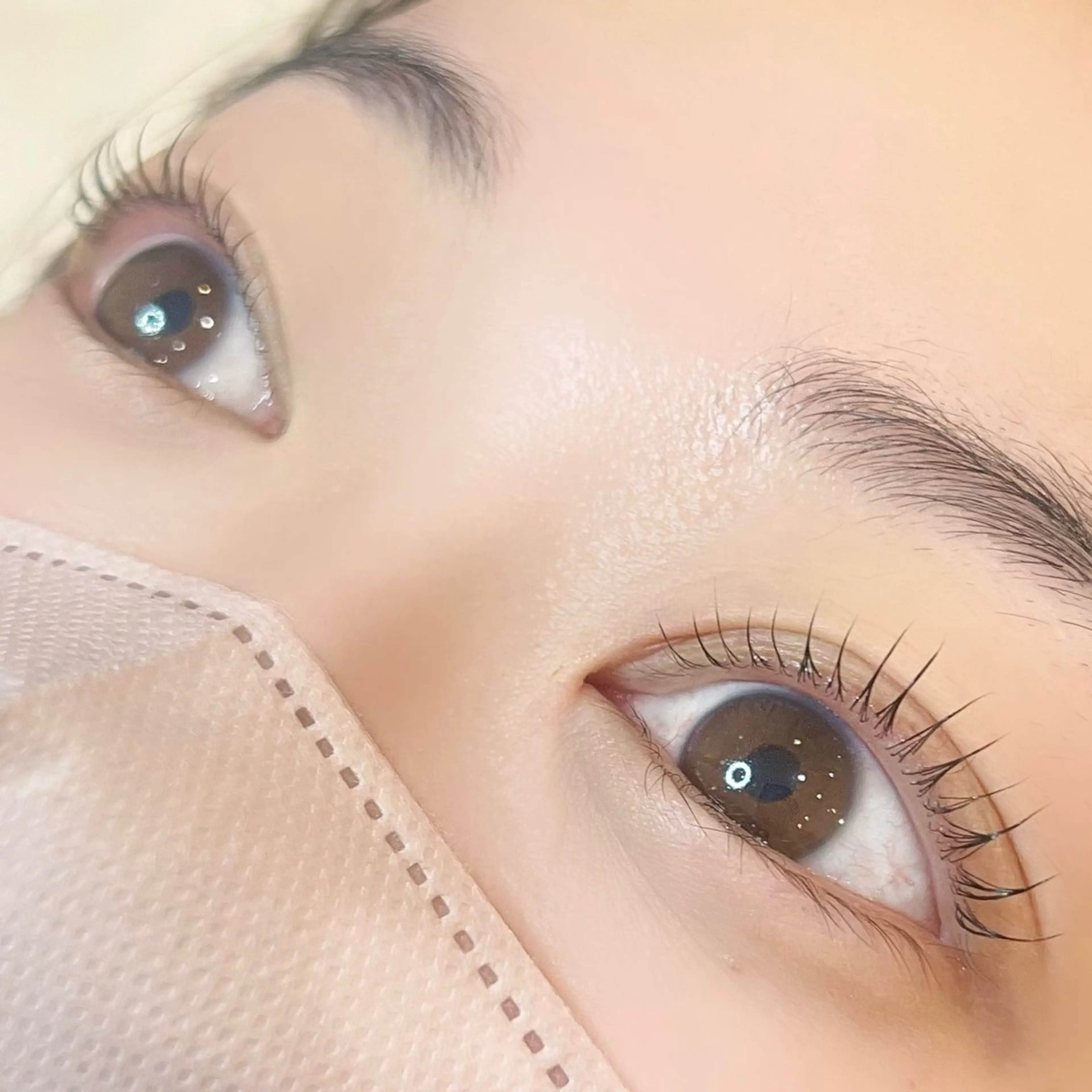 マツエク・マツパ 束感まつ毛 パリジェンヌラッシュリフト マツパ 山下 絵菜のマツエク・マツパデザイン