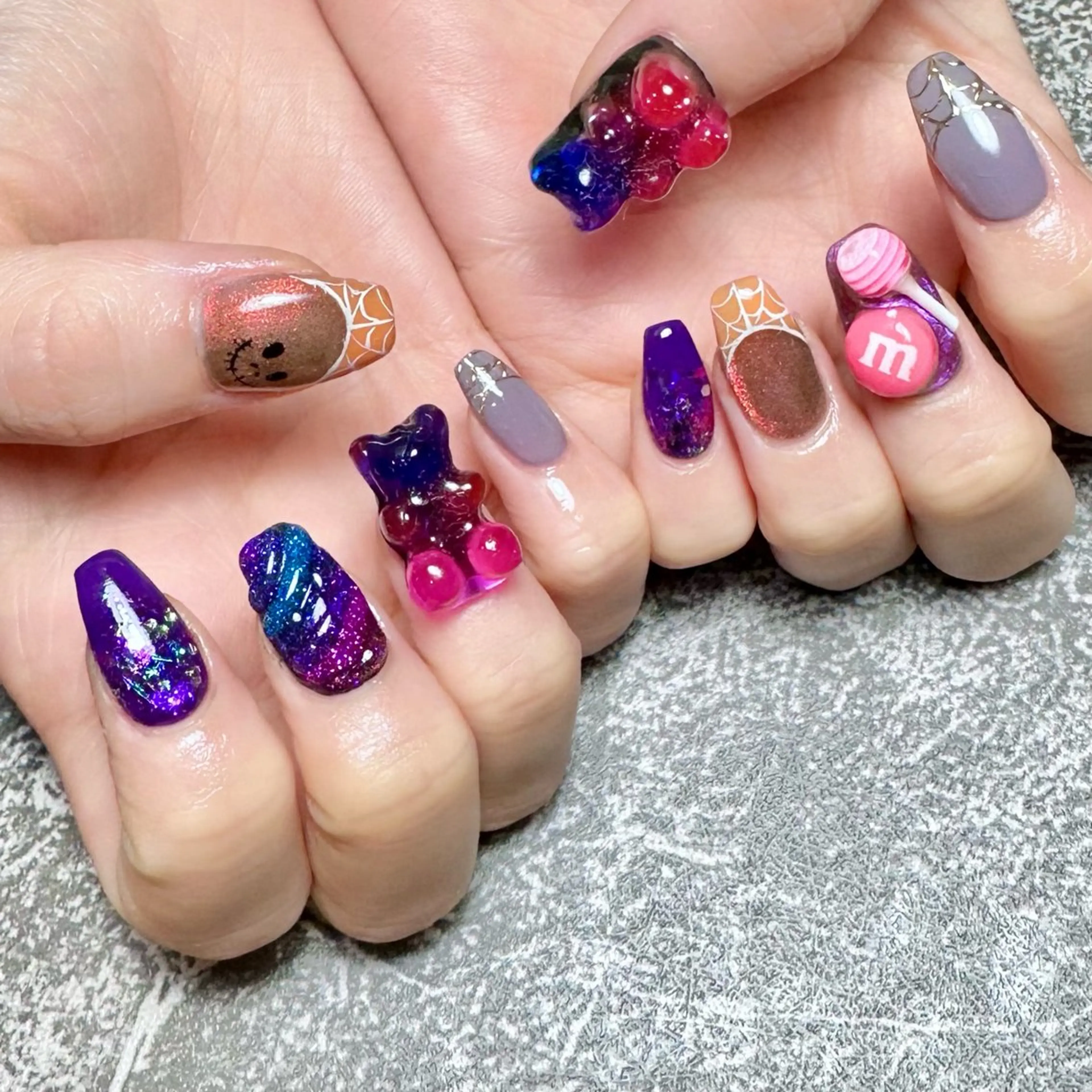 ネイル ハロウィン 221 nailのネイルデザイン