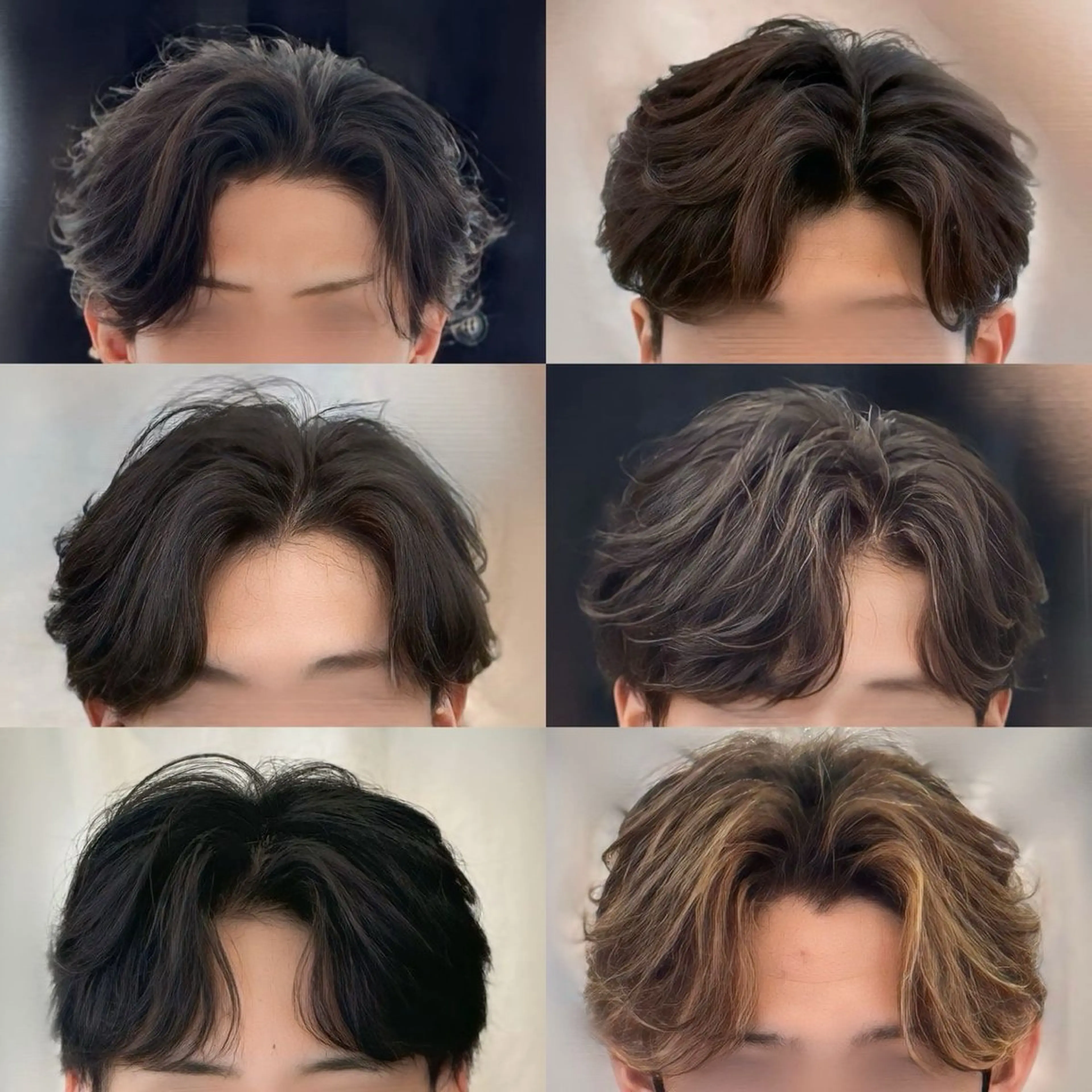 ✨人気No. 1✨カットで悩み解決？！【毛流れセンターパート】カットの写真