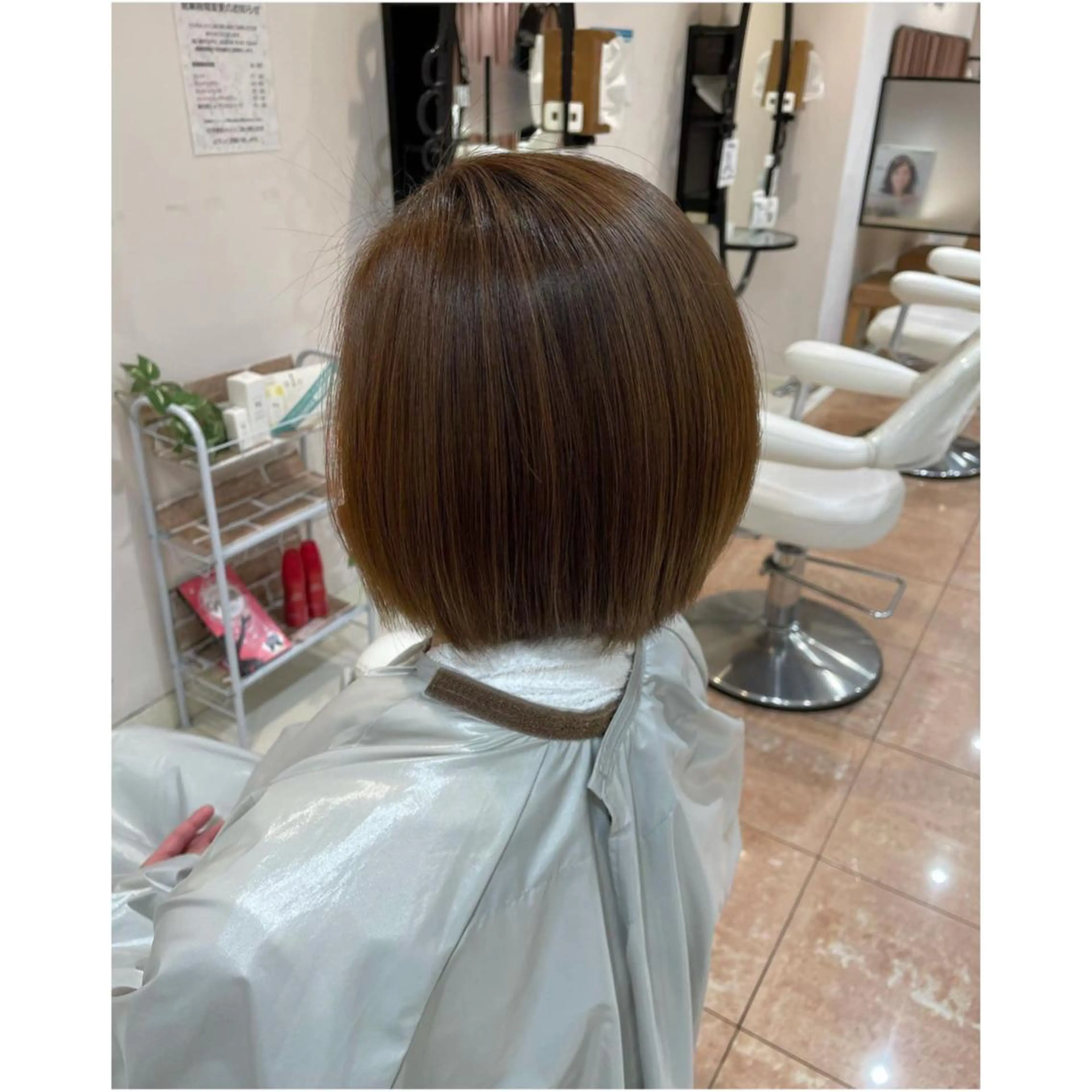 ショート パーマ 韓国ヘア 🎀中川綾乃🎀のヘアスタイル