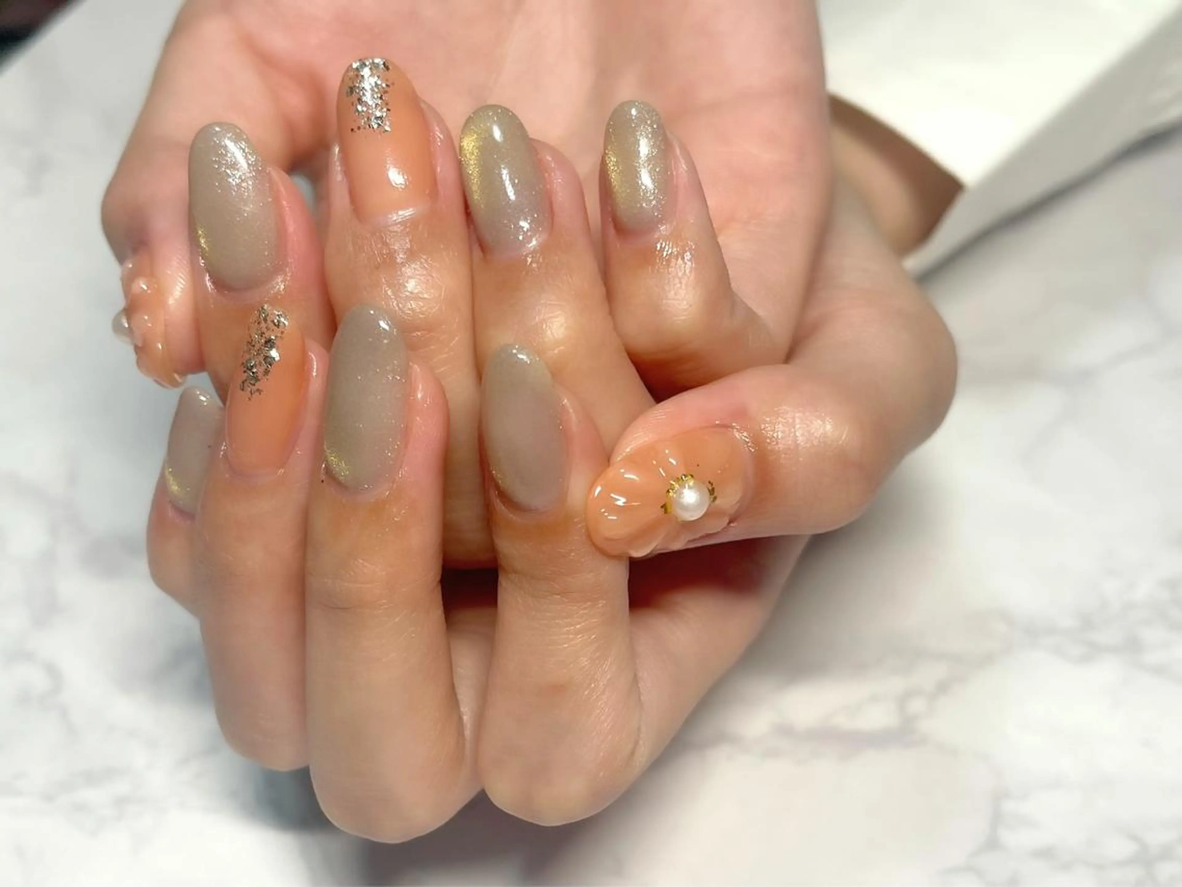 ネイル ぷっくりネイル ハンドネイル KURELLY所属・Nail Salon KURELLYのネイルデザイン