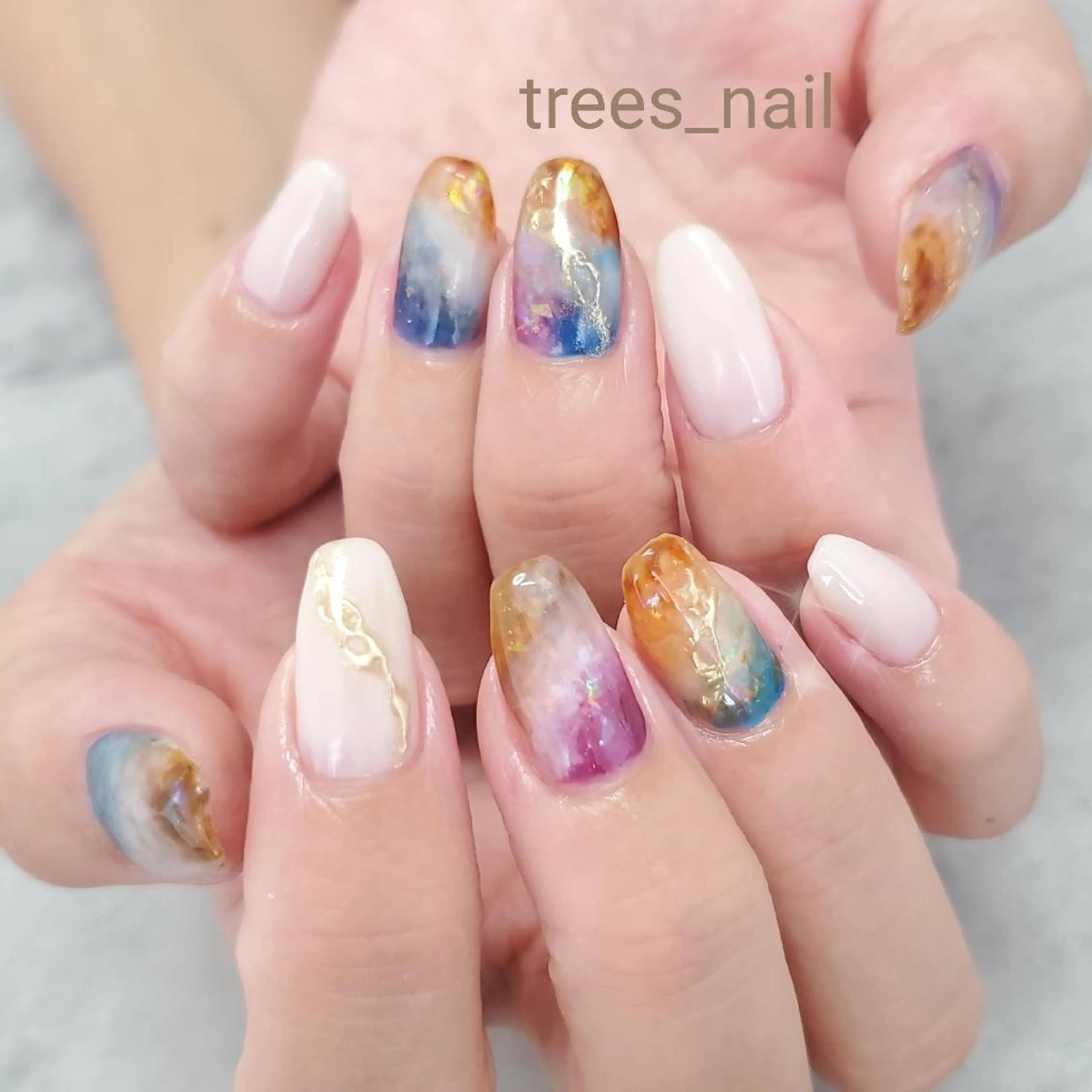ネイル trees_ nailのネイルデザイン