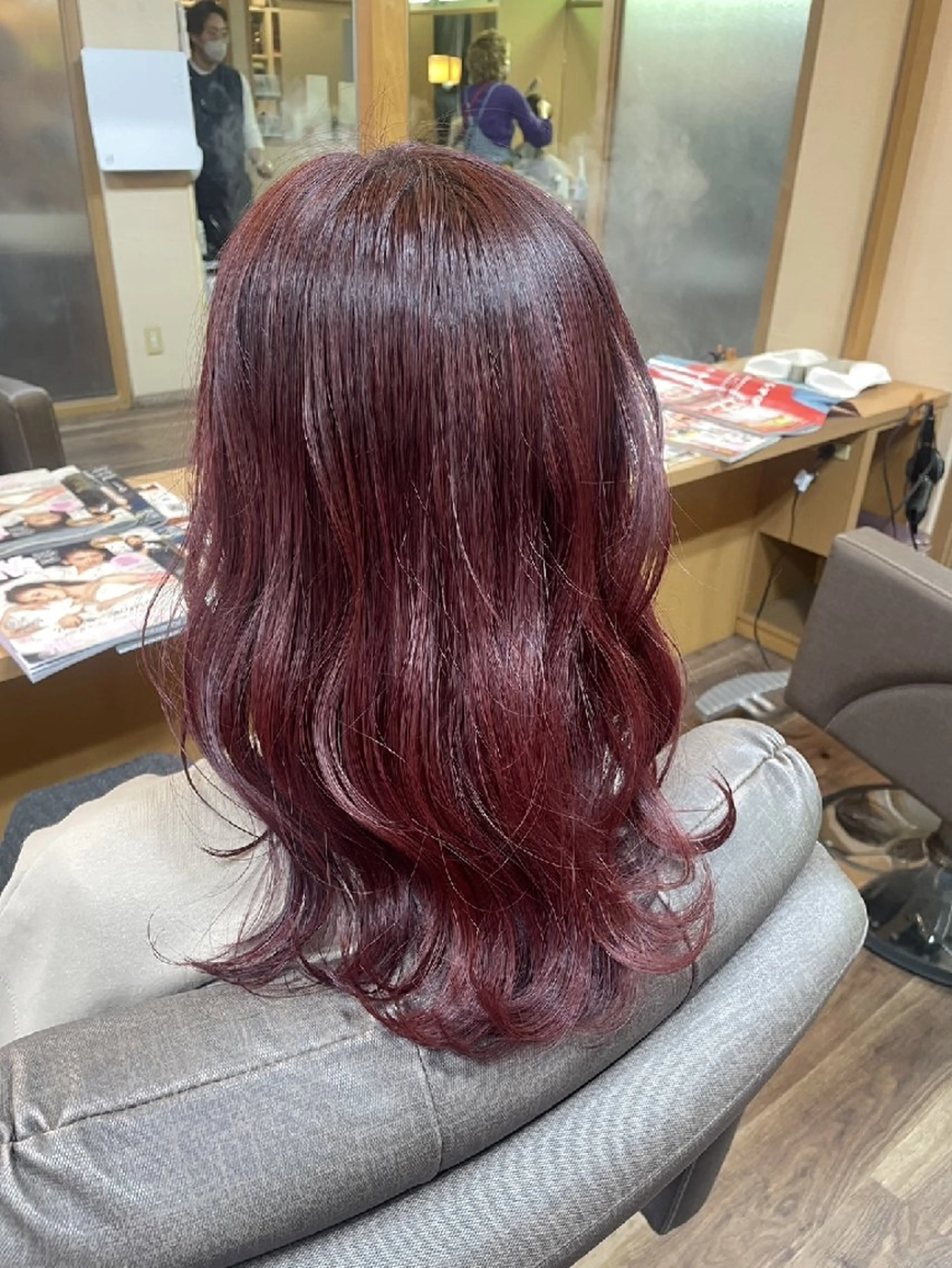 セミロング ヘアースペース エイアイアール Hair所属・佐々木 勇希のヘアスタイル