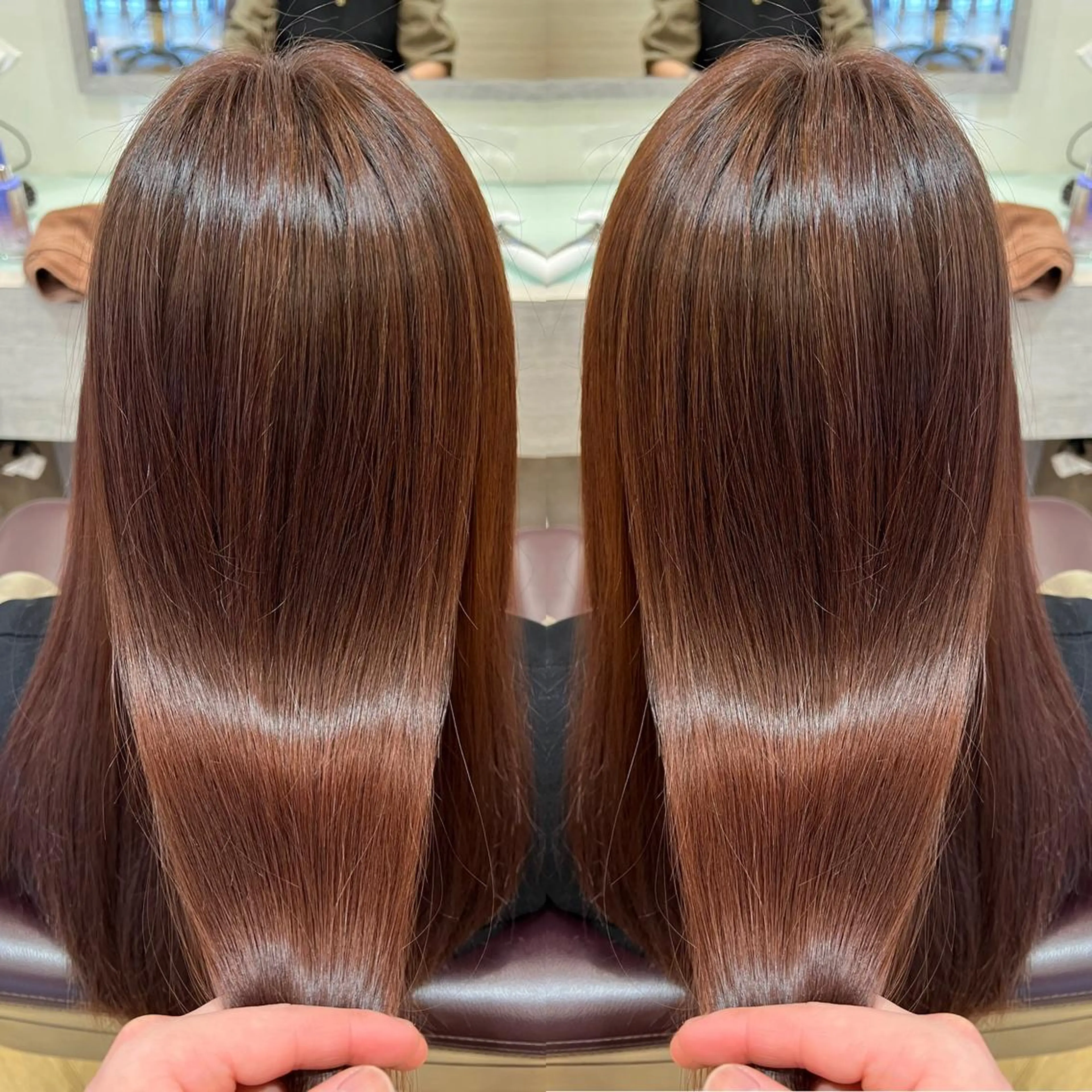 ロング カラー カット トリートメント 🫧髪質改善×艶髪 🫧根本泰成🫧のヘアスタイル