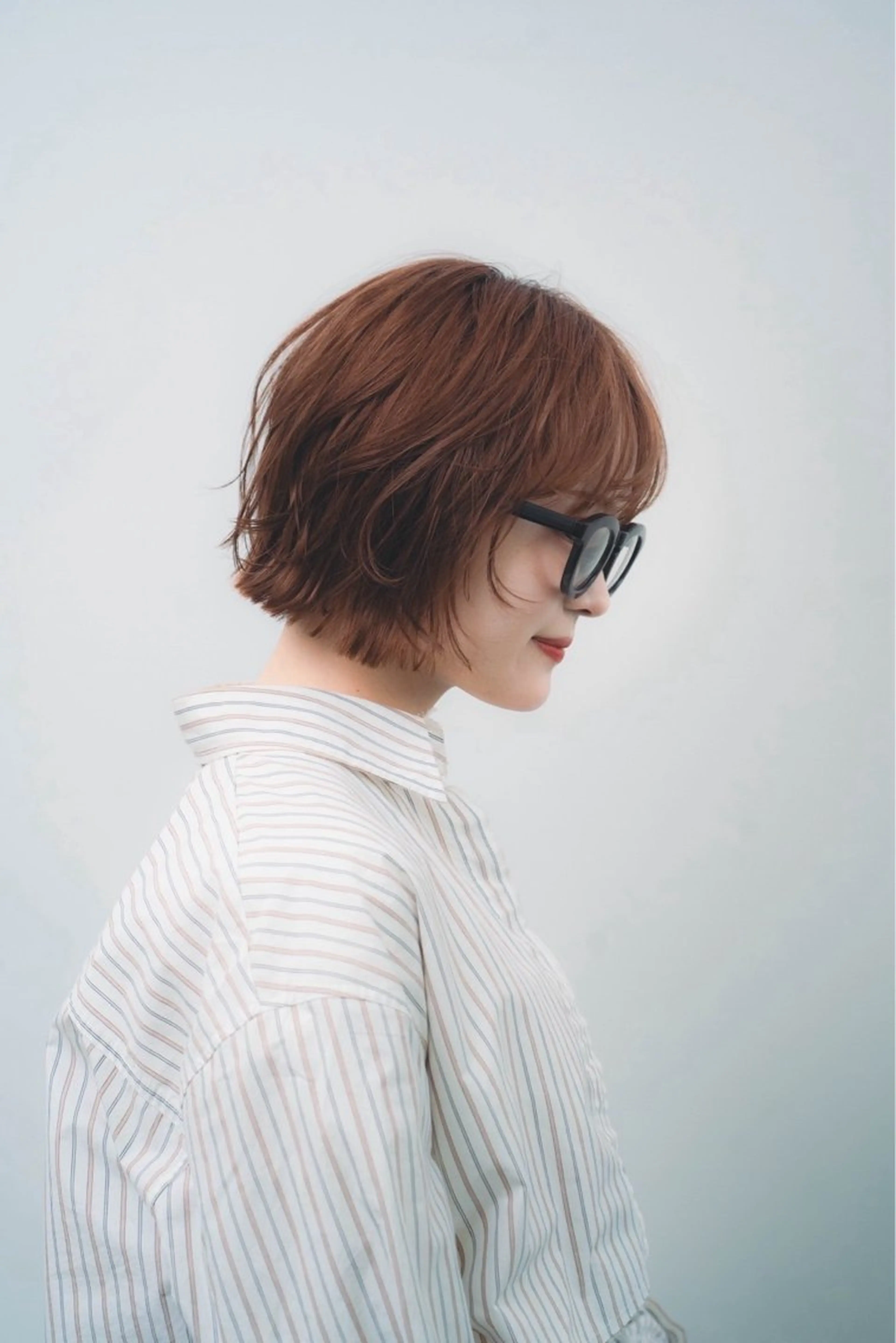 ショート THE ESCALA 町田店所属・町田/メンズカット/ センターパート/細木のヘアスタイル