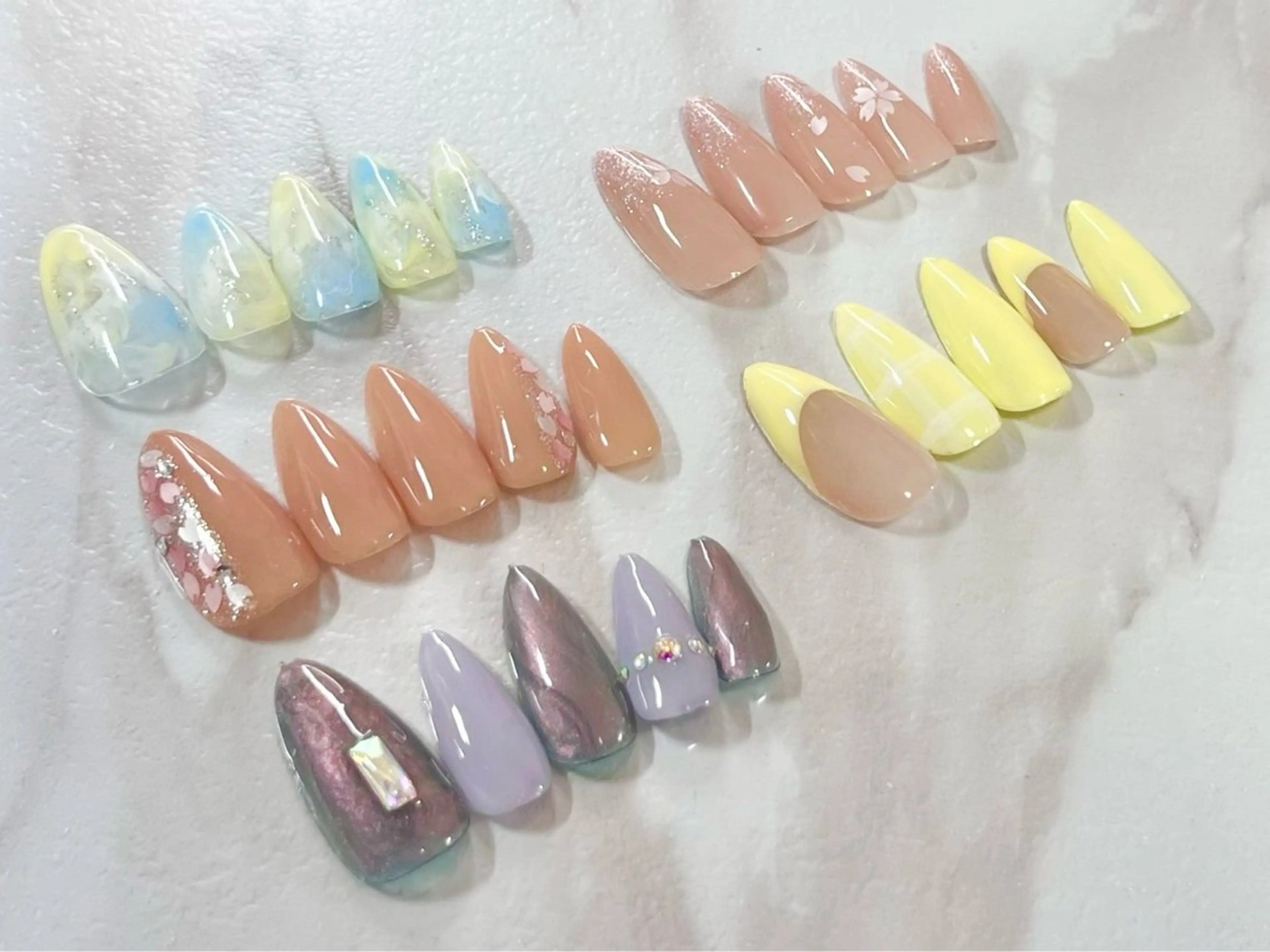 ネイル ハンドネイル アンジュ Yuriのネイルデザイン