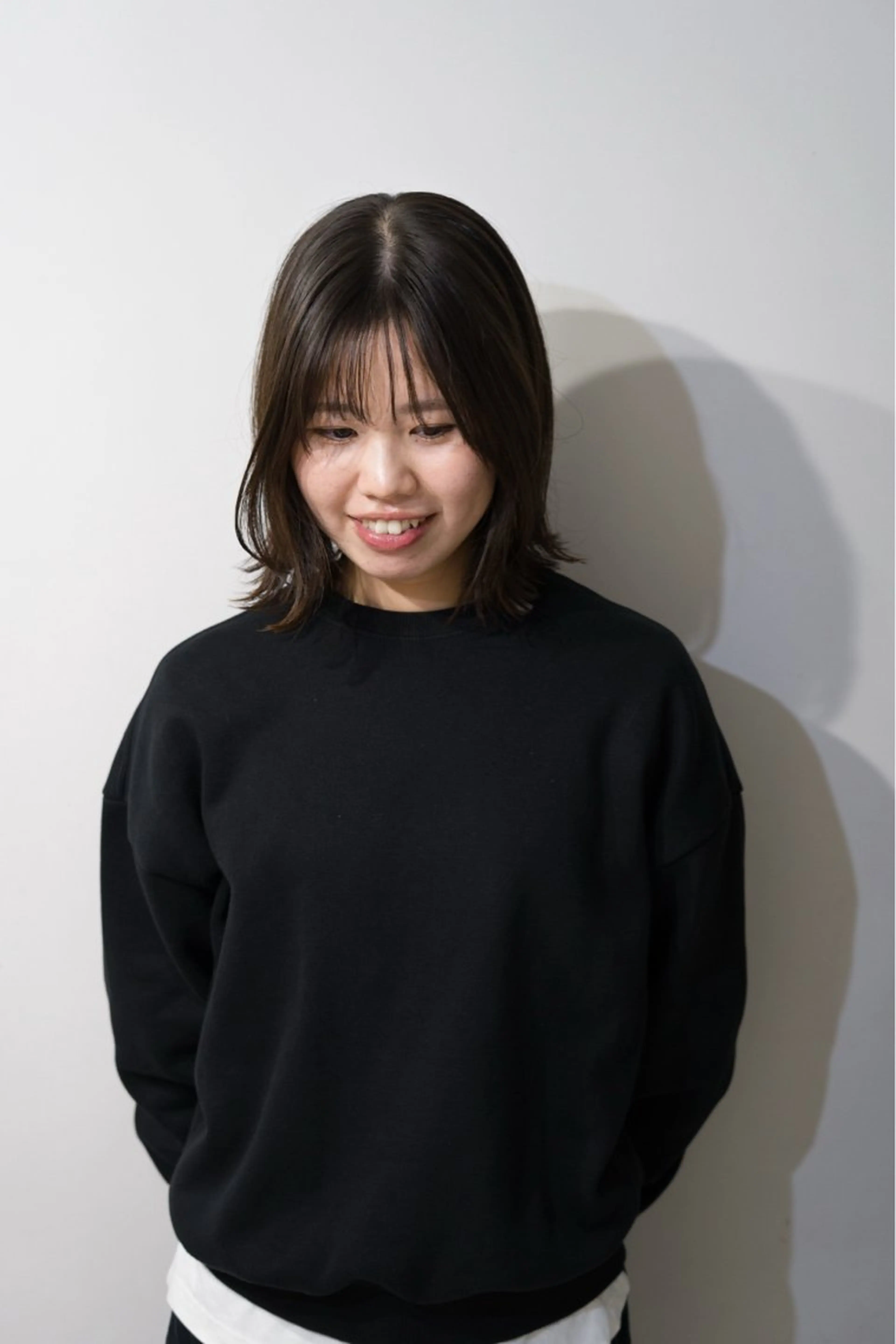 ミディアム 外ハネヘア 🪞透けヘア髪質改善 艶ベージュ/nagiのヘアスタイル