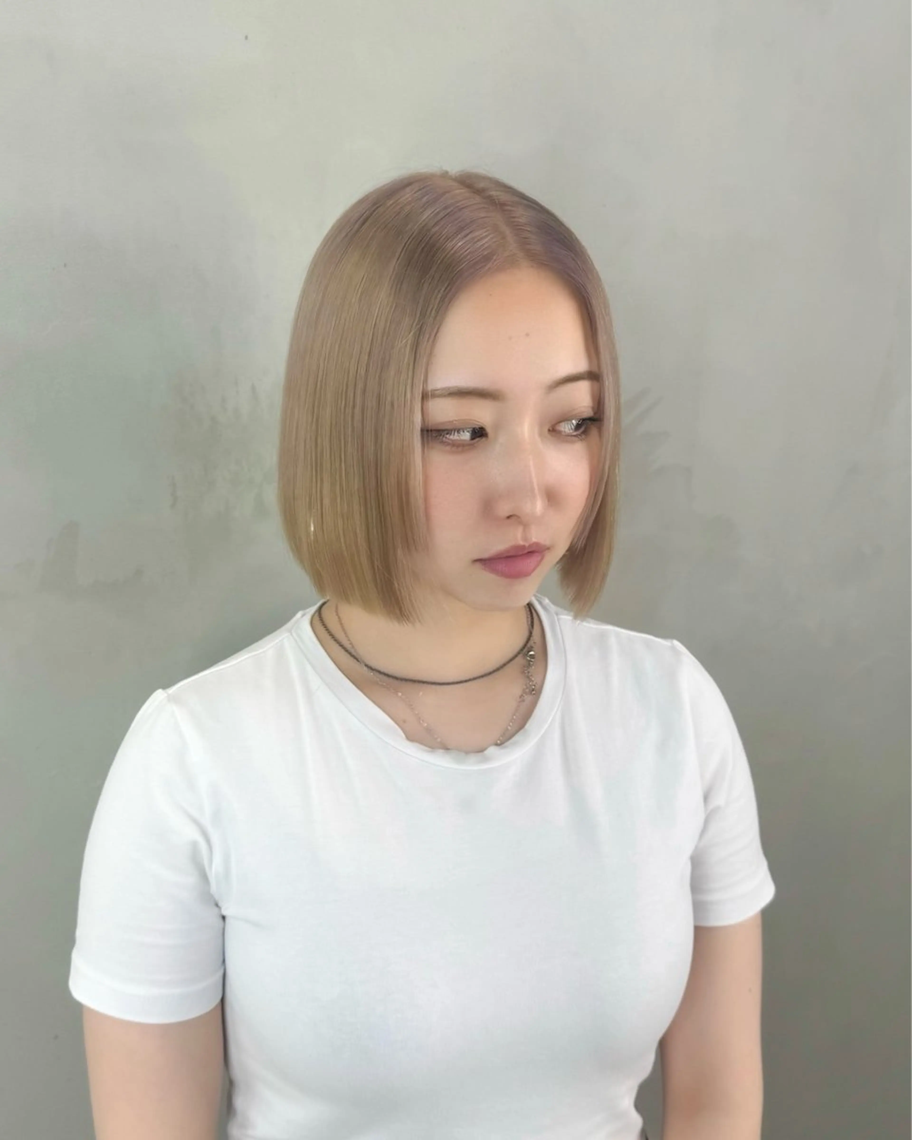 ショート ボブ 小田 晃瑛のヘアスタイル
