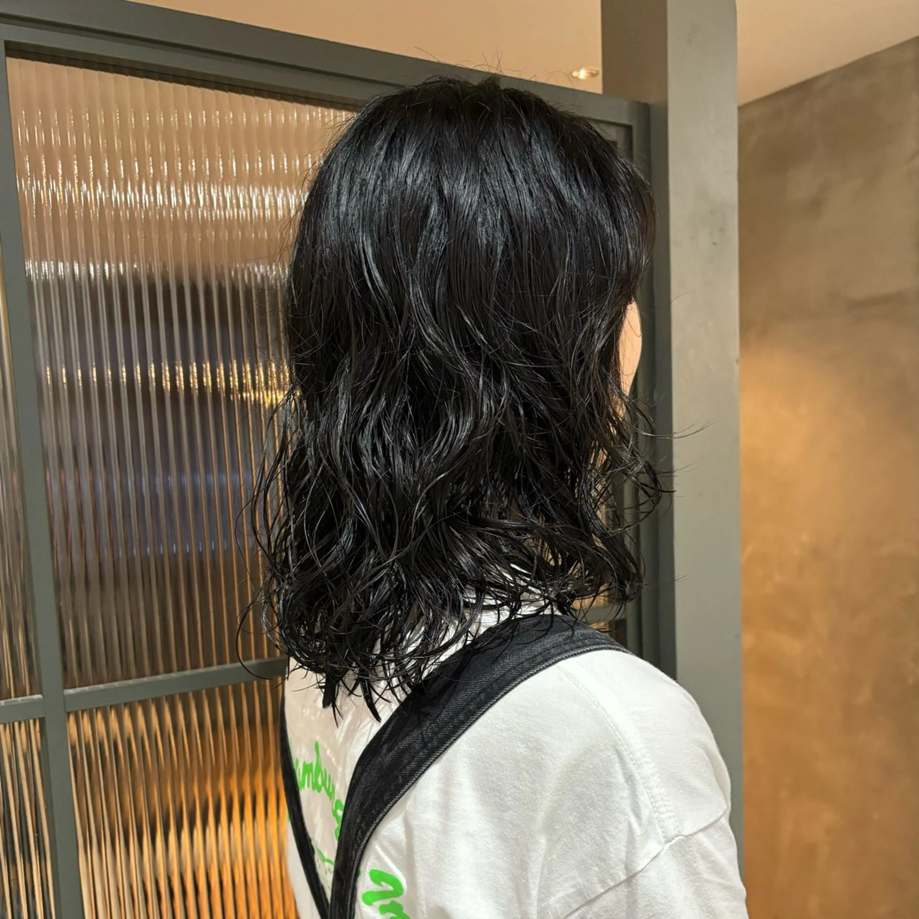 ミディアム パーマ ciala清澄白河所属・MANA/ ciala清澄白河のヘアスタイル