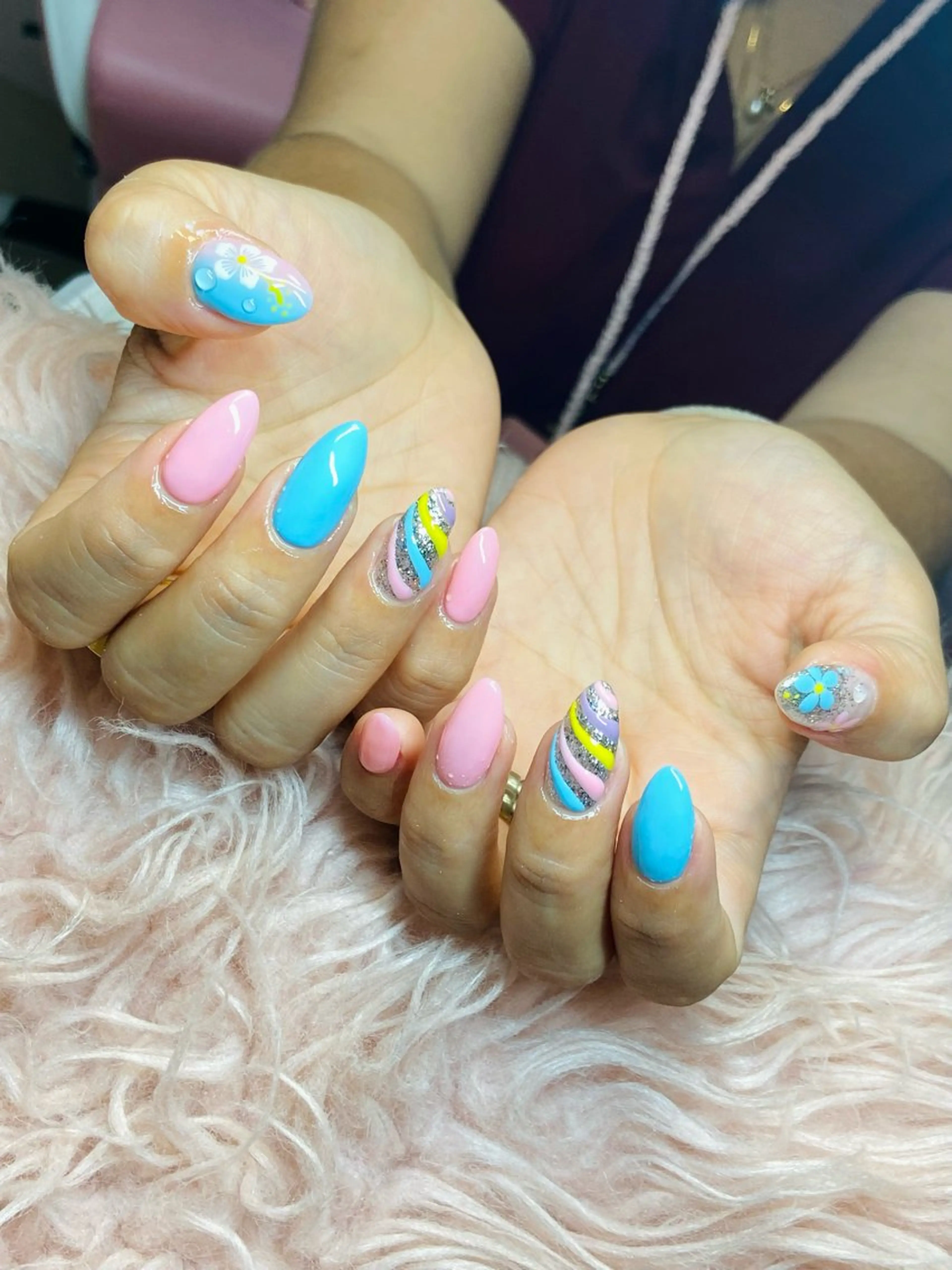 ネイル 夏ネイル HandSnail自宅サロン所属・HandSnail 座間自宅ネイルサロンのネイルデザイン