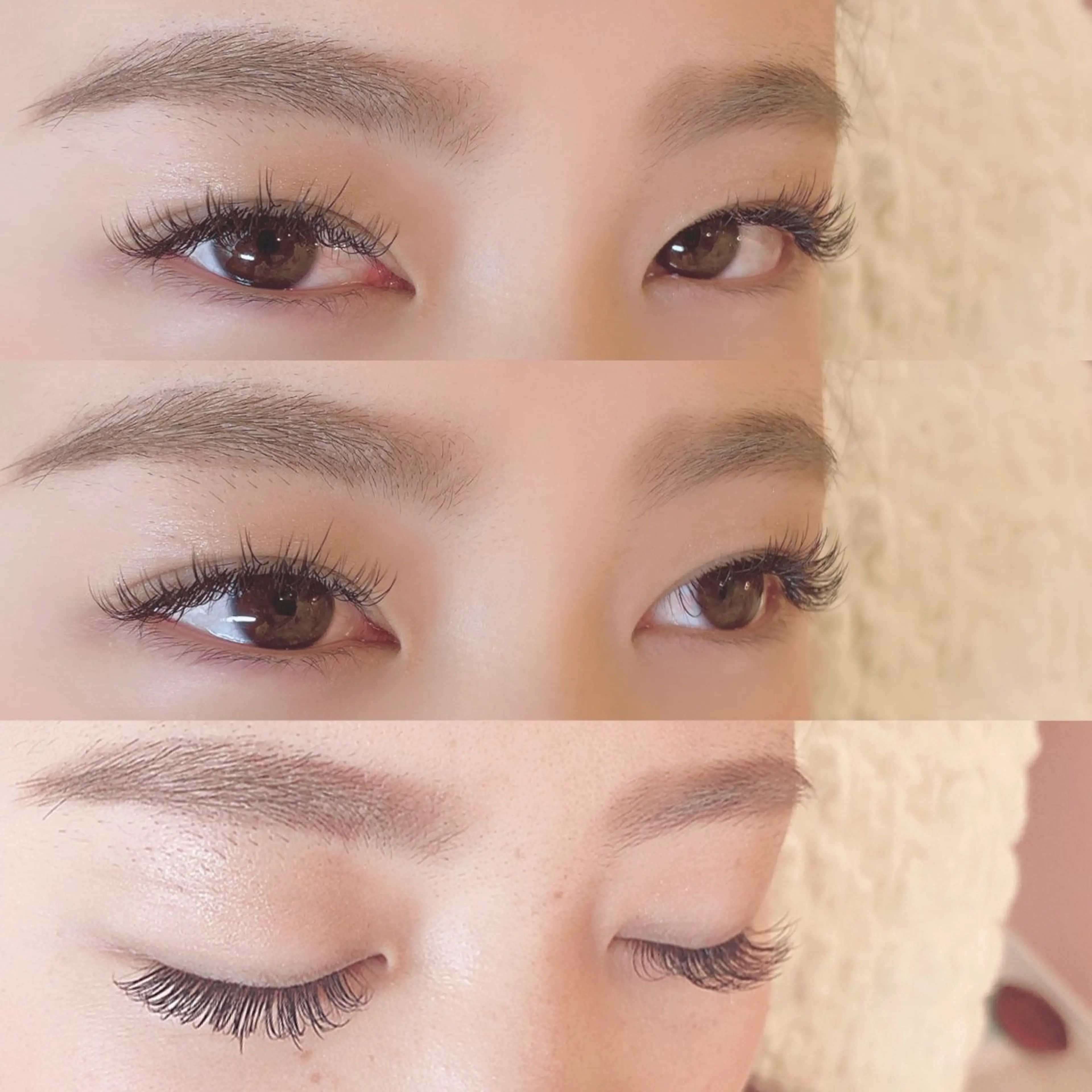 マツエク・マツパ 付け放題 フラットラッシュ 目尻長め マツエク chucola *のマツエク・マツパデザイン