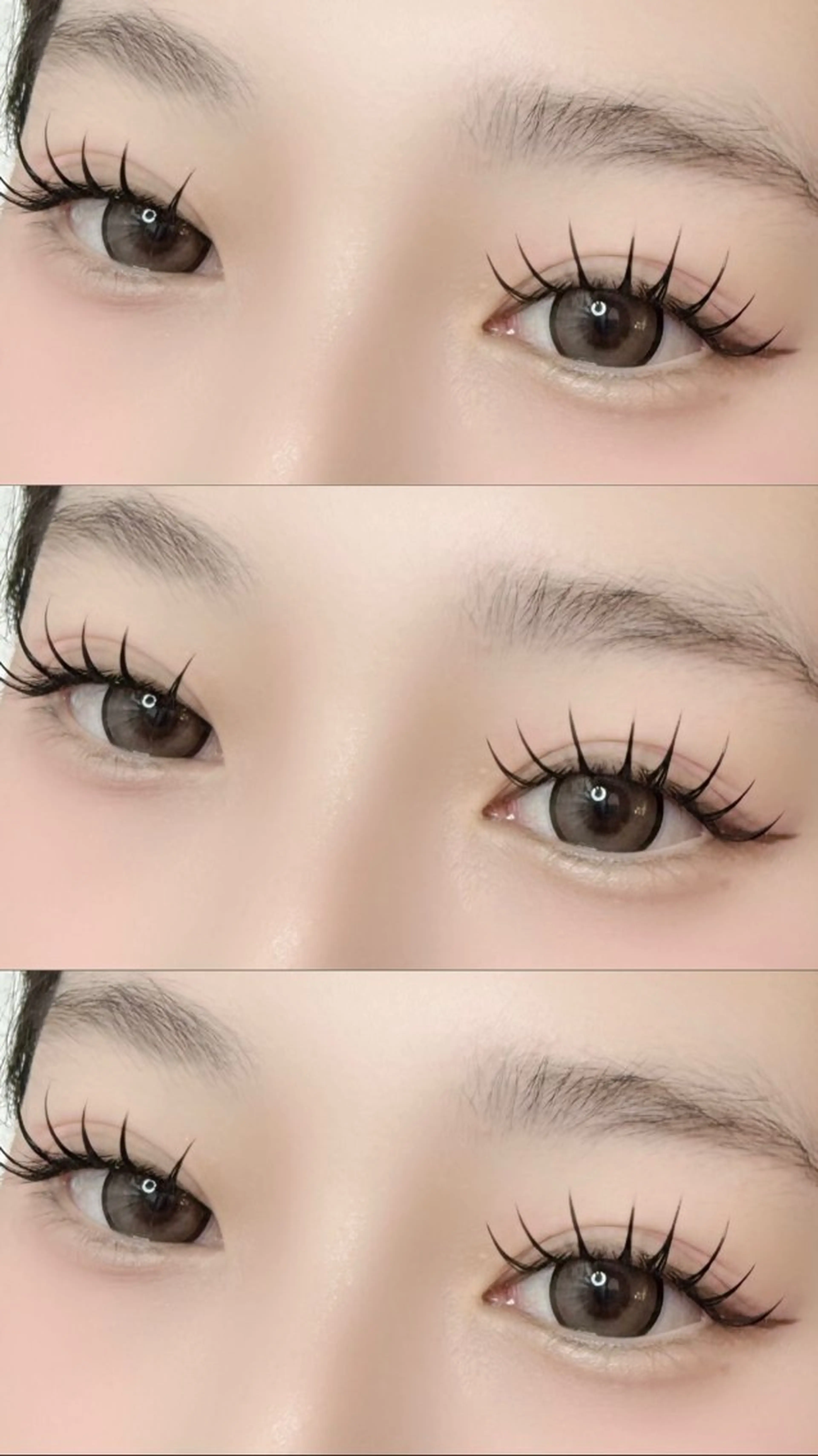 マツエク・マツパ Cカール フラットラッシュ マツパ narumi アイサロンのマツエク・マツパデザイン