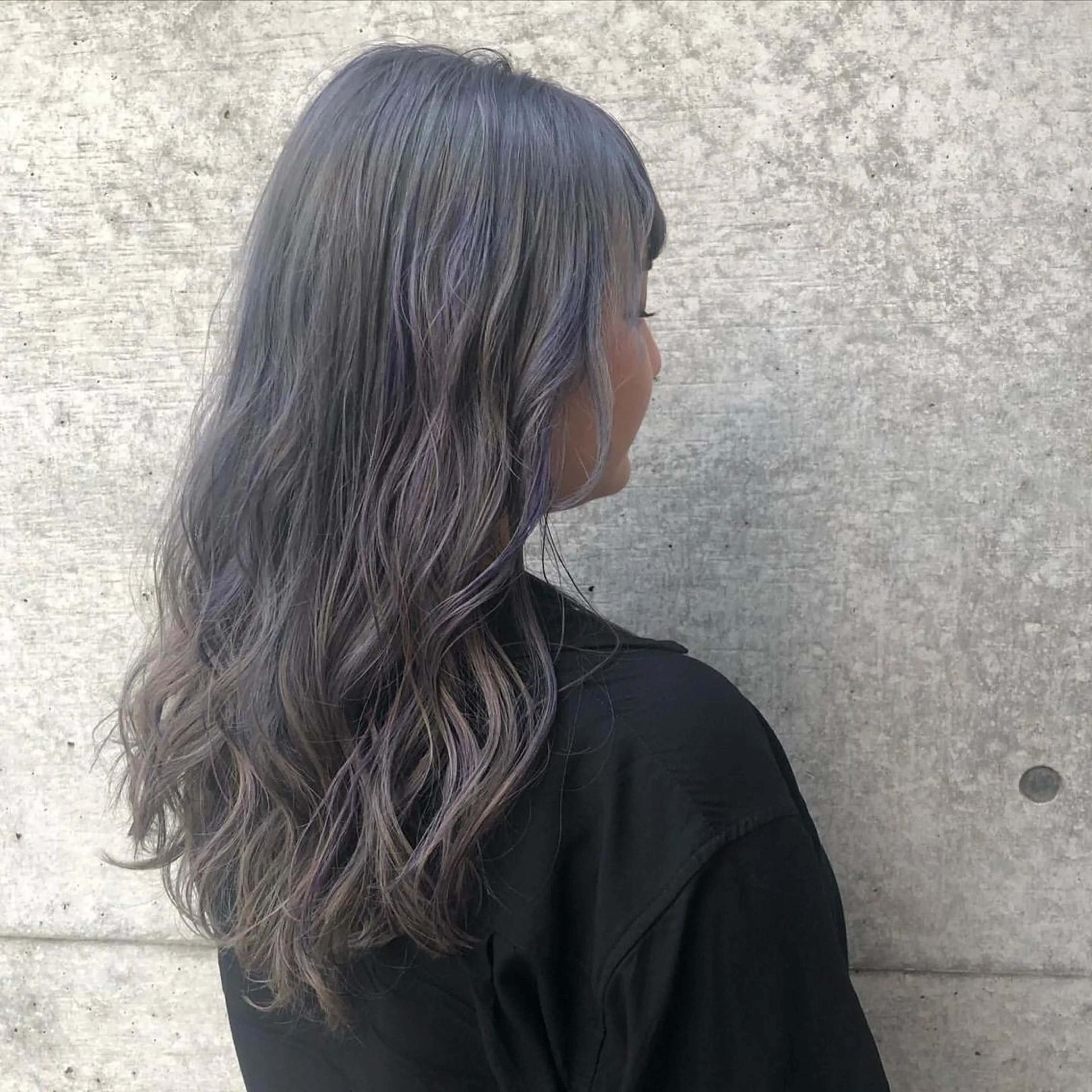 ロング カラー clomus所属・YUKA艶髪 🌸寛ぎ部屋のヘアスタイル