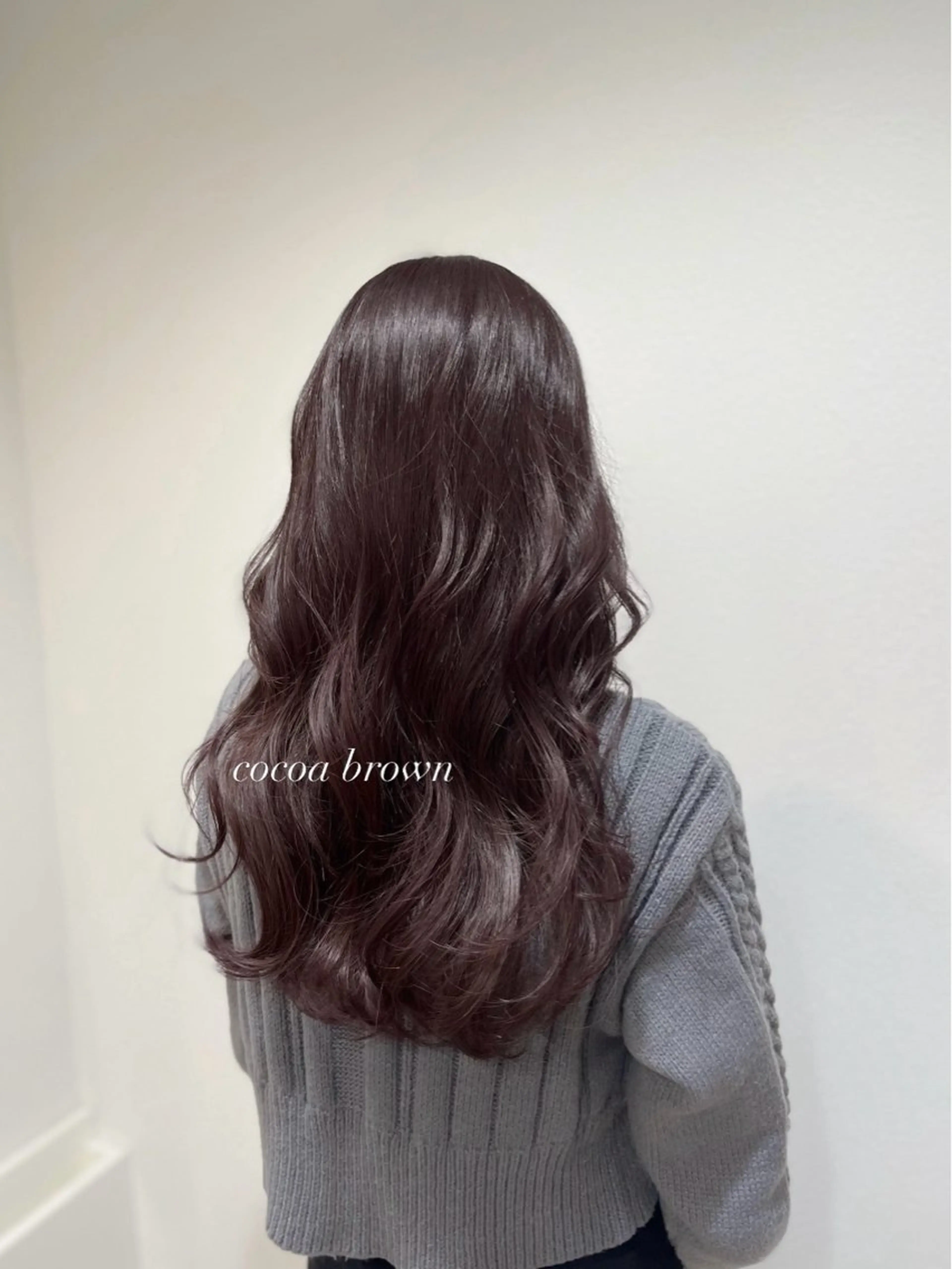 ロング カラー カット ヘアカラー トリートメント 透明感カラー／ 艶感カラー／RAMUのヘアスタイル