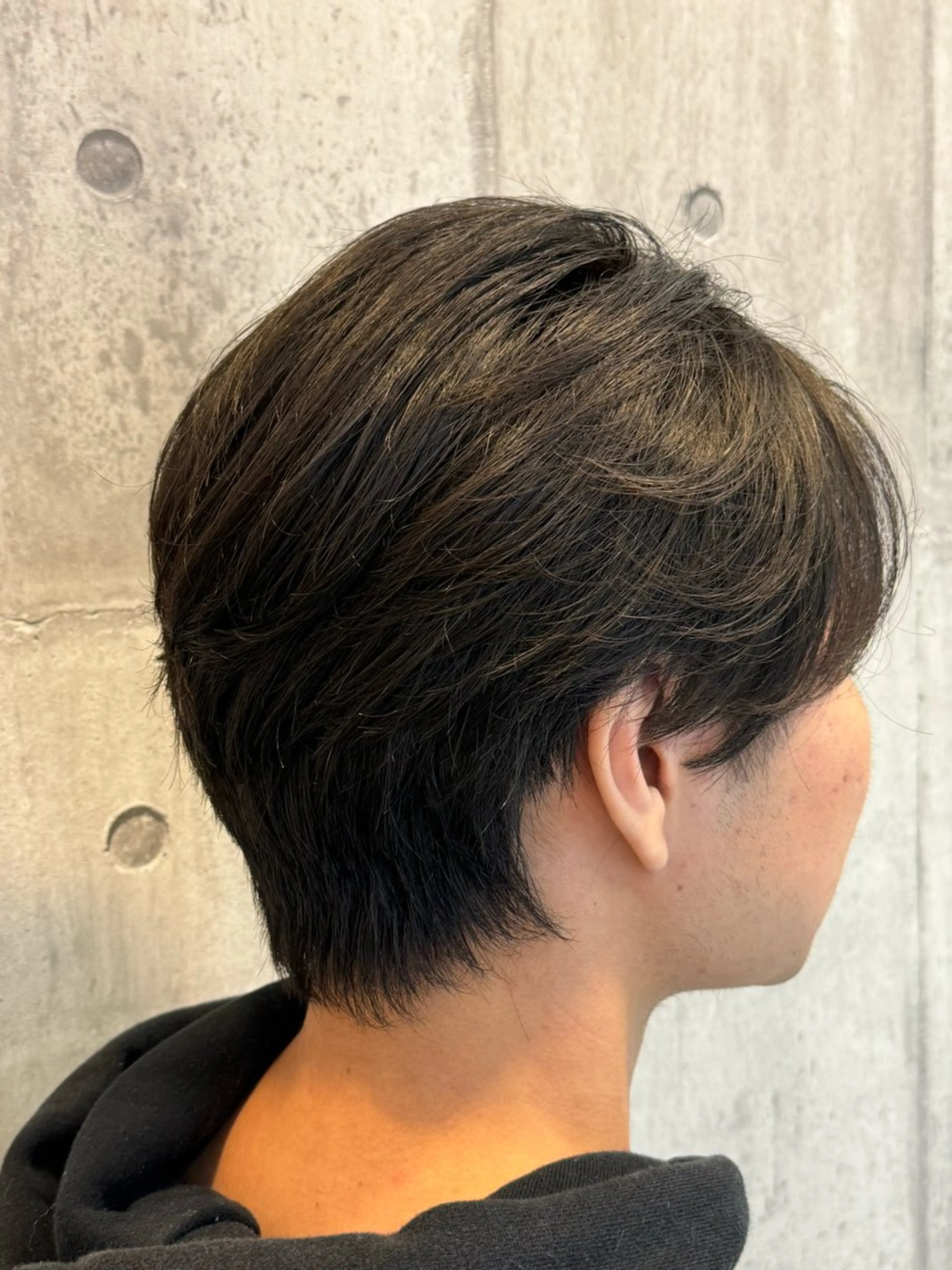 ミディアム メンズ CHIC 蘭のヘアスタイル