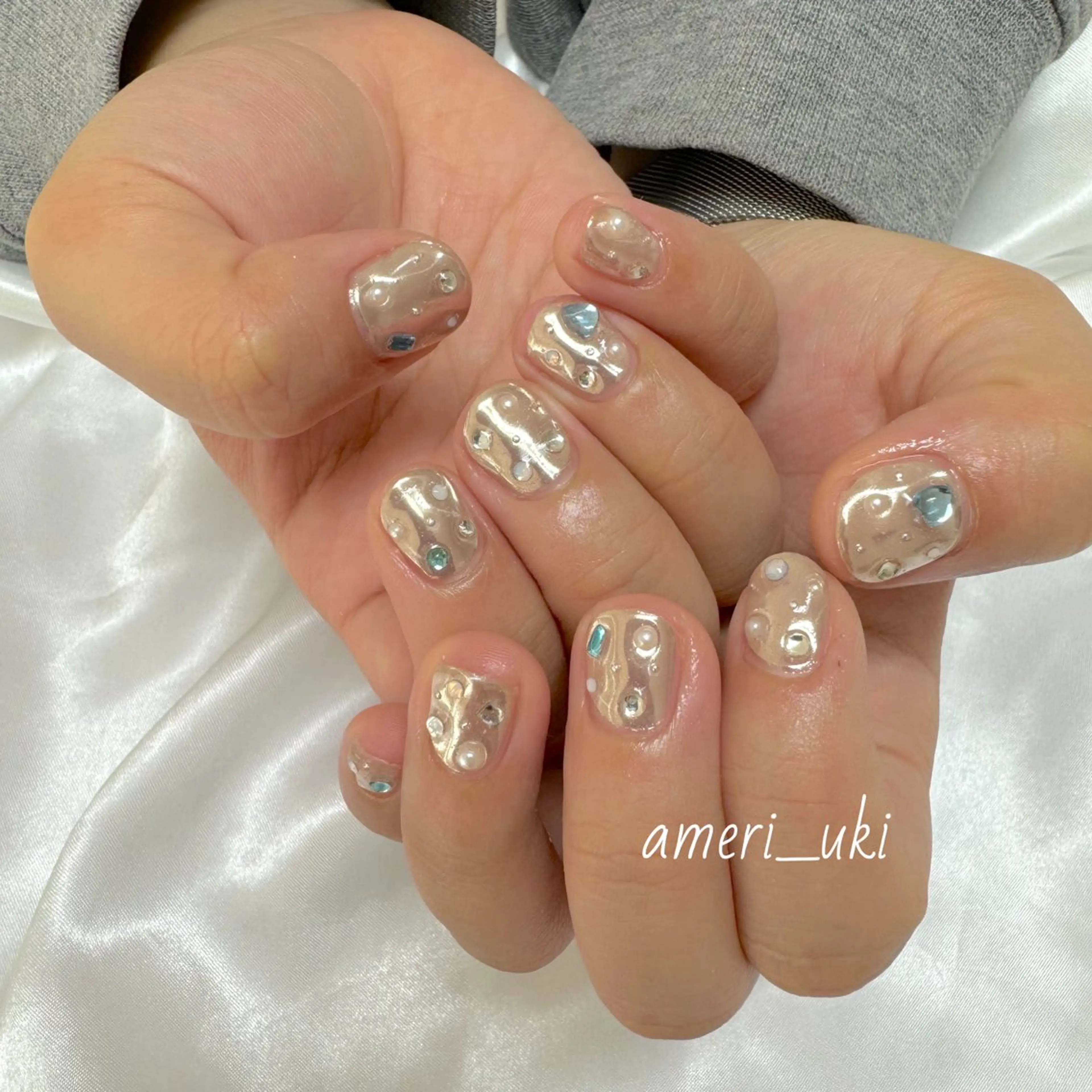 ネイル ハンドネイル Ameri nail /UKIのネイルデザイン