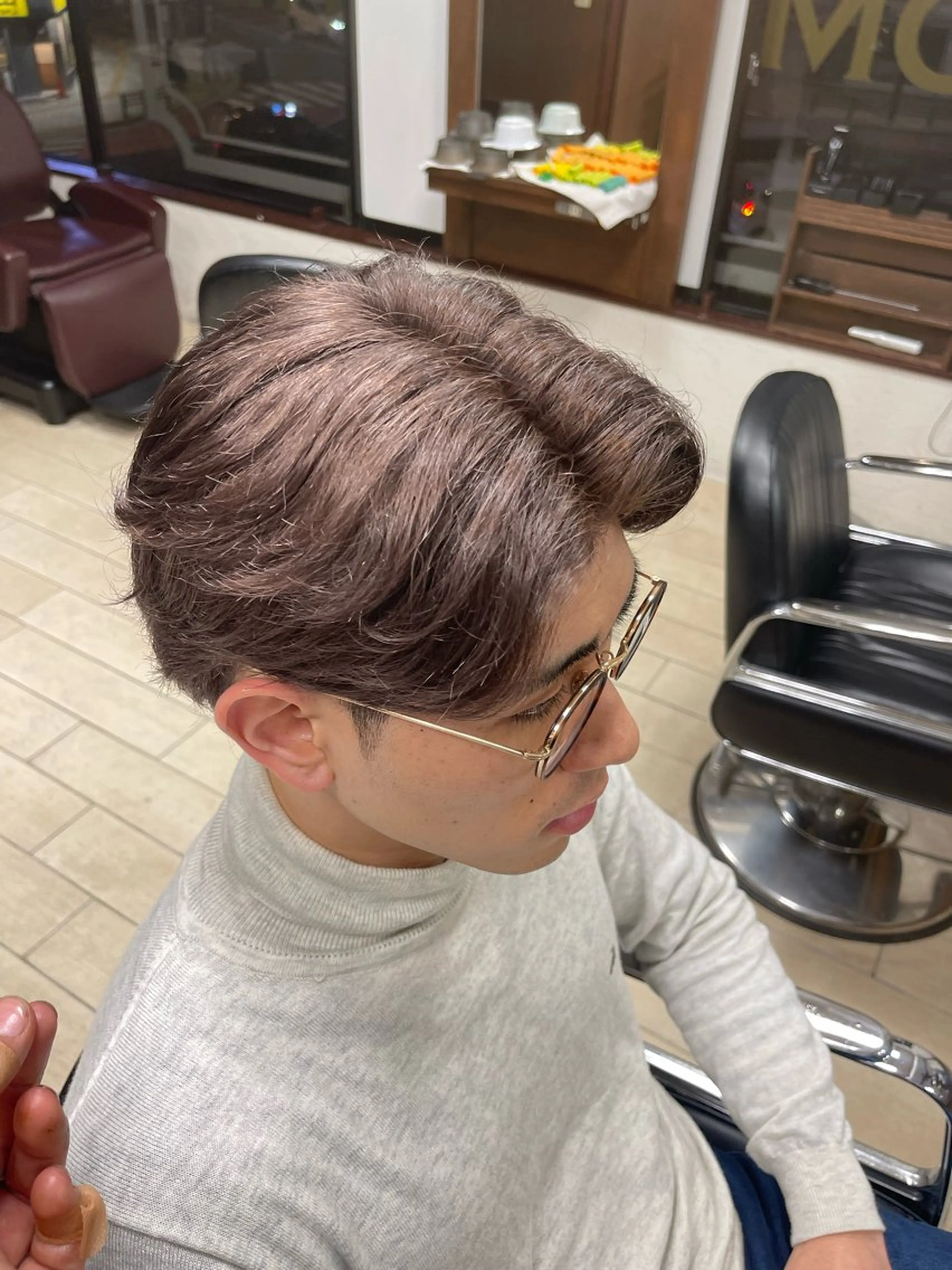 メンズ 坂本 雄平のヘアスタイル