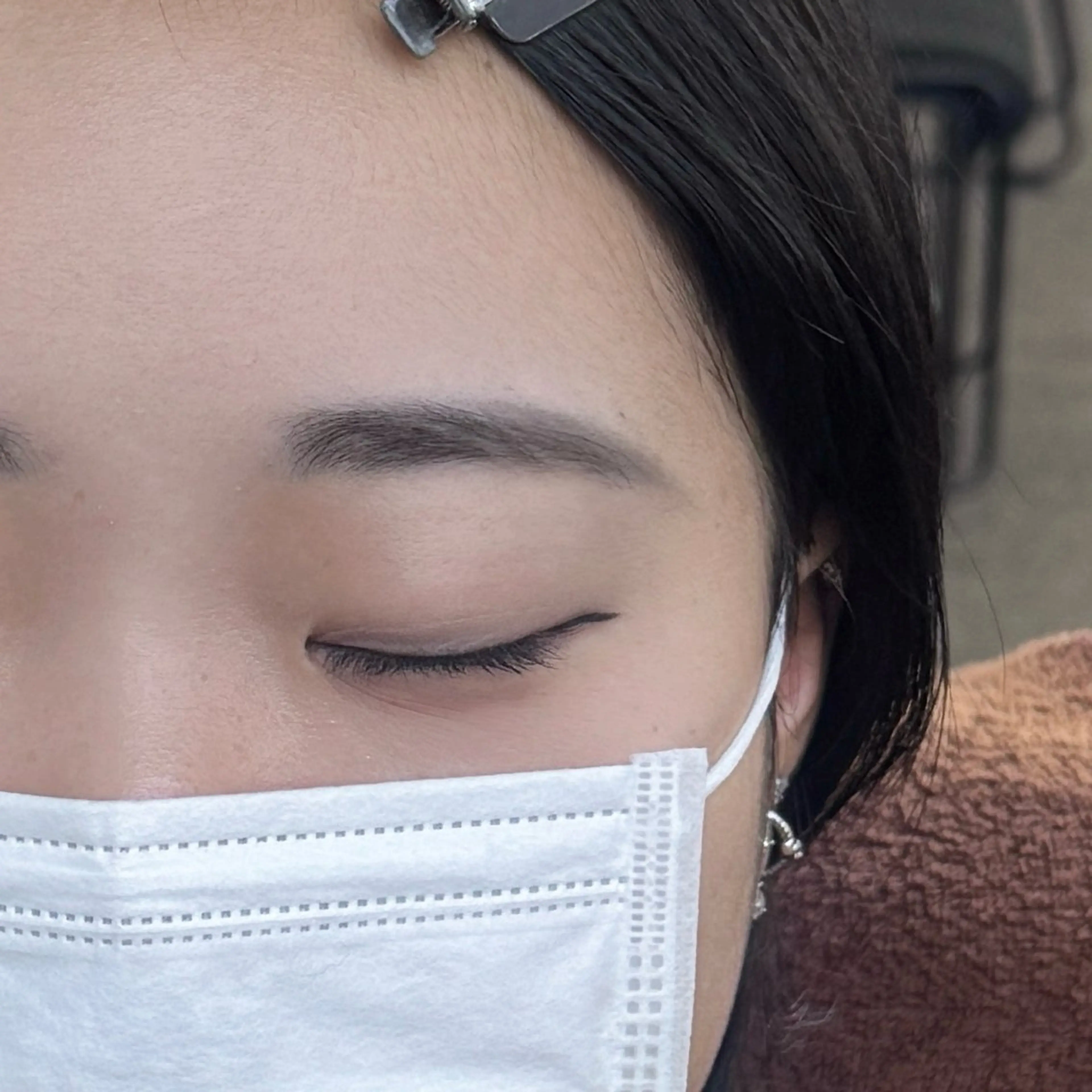 【黄金比✨】女性限定‼️アイブロウスタイリング🍀⭐️(ワックス脱毛)(メイク込)施術時間目安90~120分になります。の写真