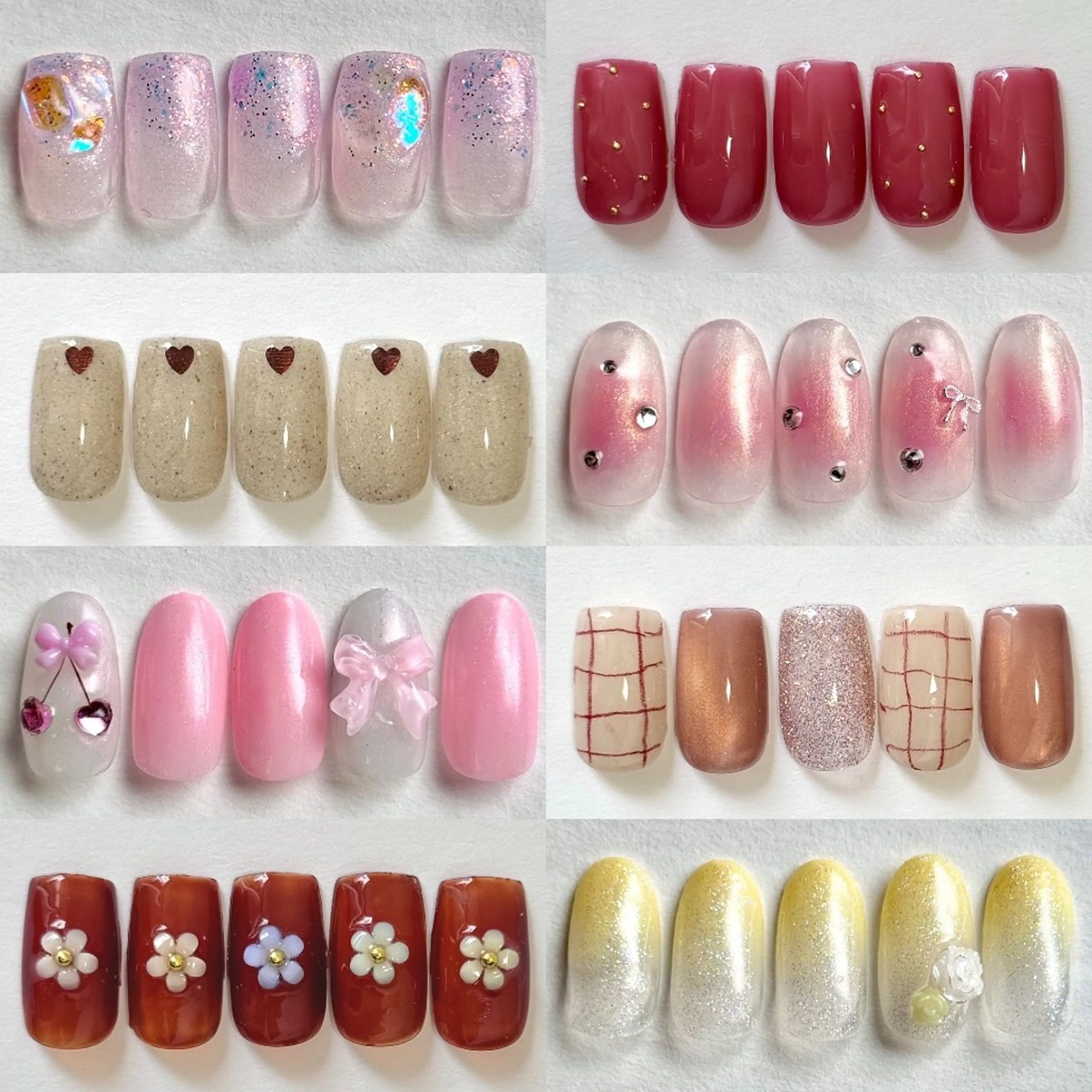 ネイル ジェルネイル ガーリー マグネットネイル オフィスネイル ワンカラーネイル ハンドネイル muum_nail 新宿2分 三丁目1分のネイルデザイン