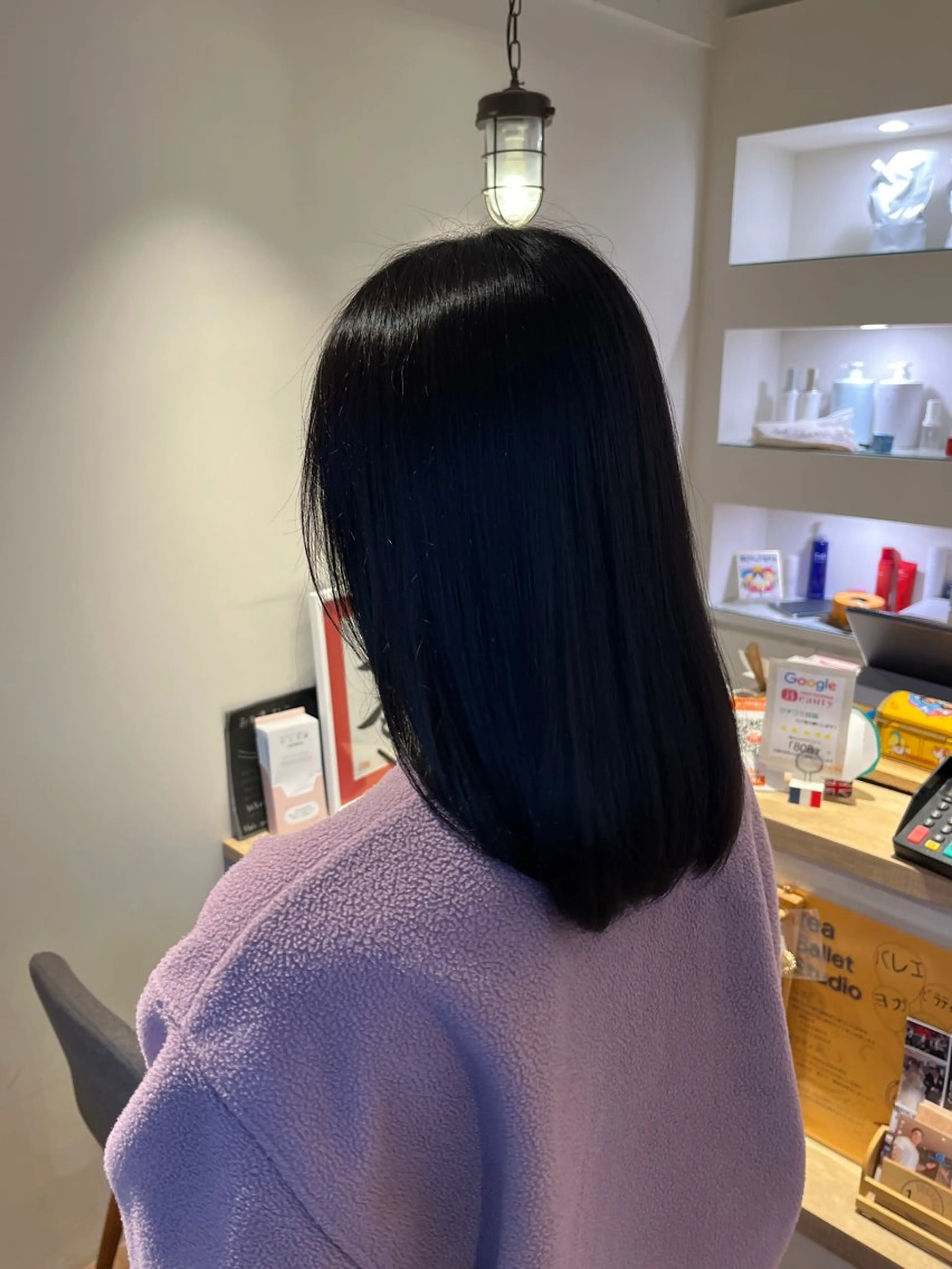 カラー 小倉 夢乃のヘアスタイル