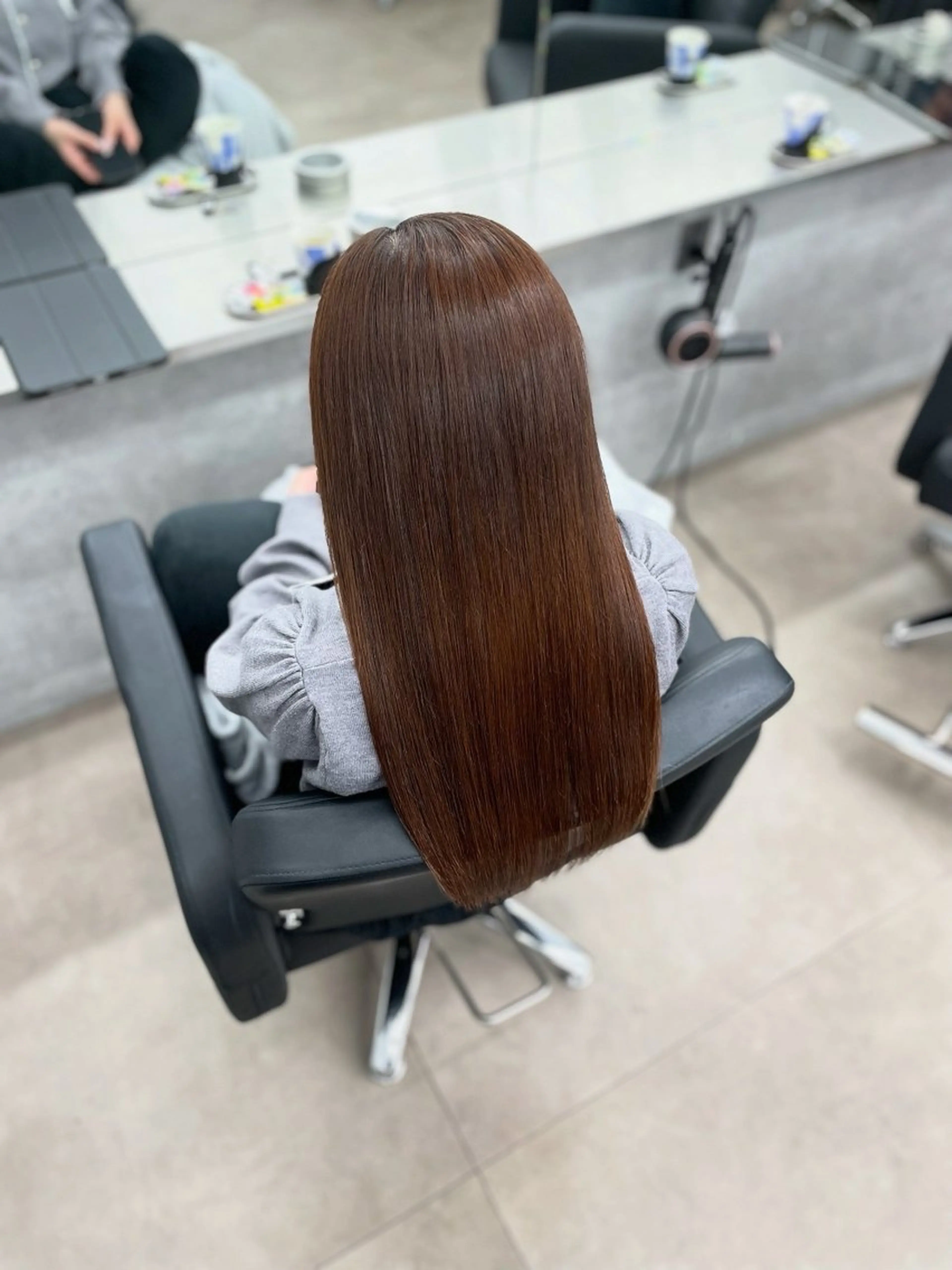 ロング カット ヘアカラー トリートメント CYNTHIADUE 店長｜ IRISUのヘアスタイル