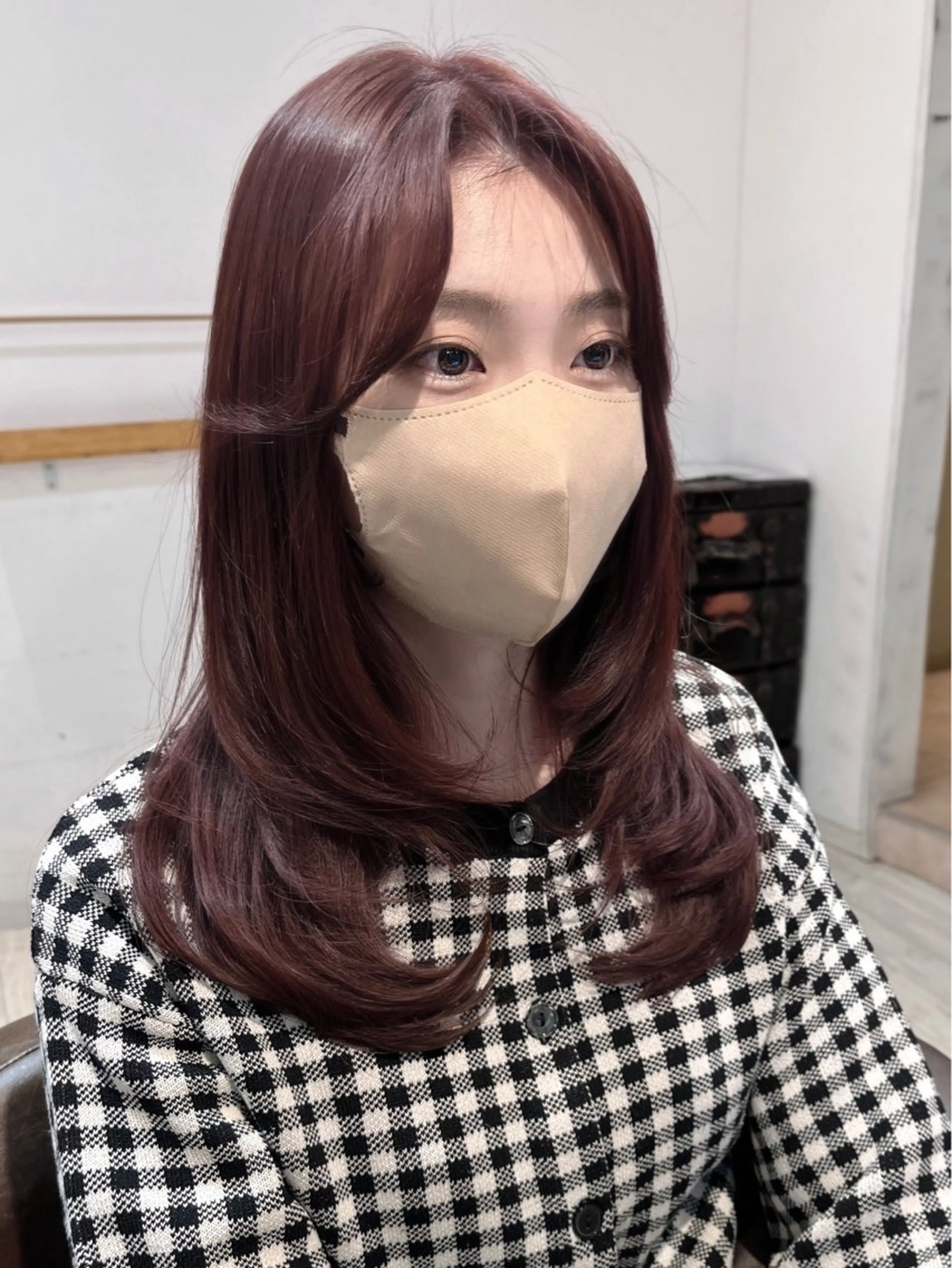 セミロング カット ヘアカラー トリートメント レイヤーカット ✨️進藤ひかりのヘアスタイル