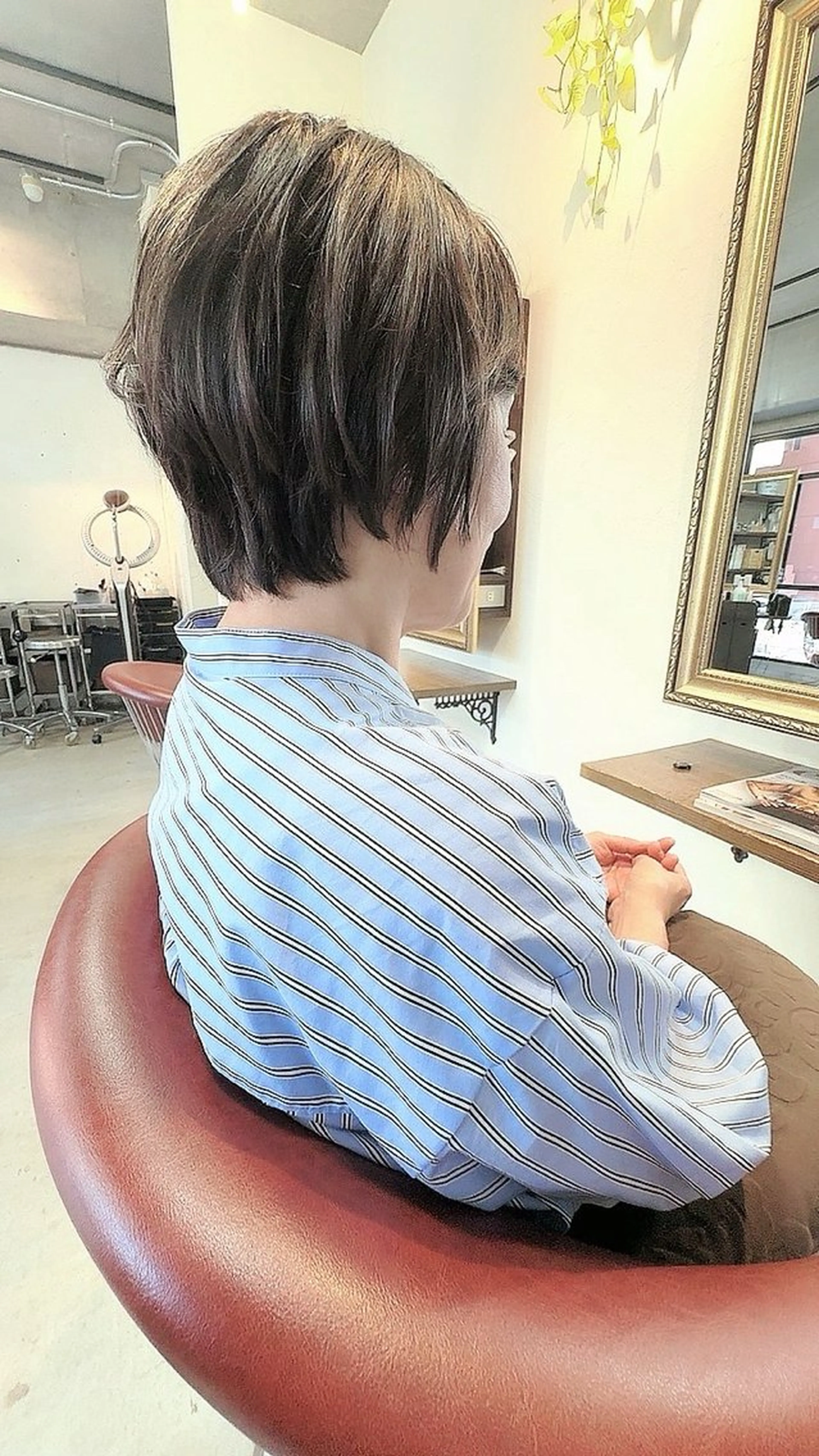 ショート カラー パーマ オーナースタイリスト 佐藤のヘアスタイル