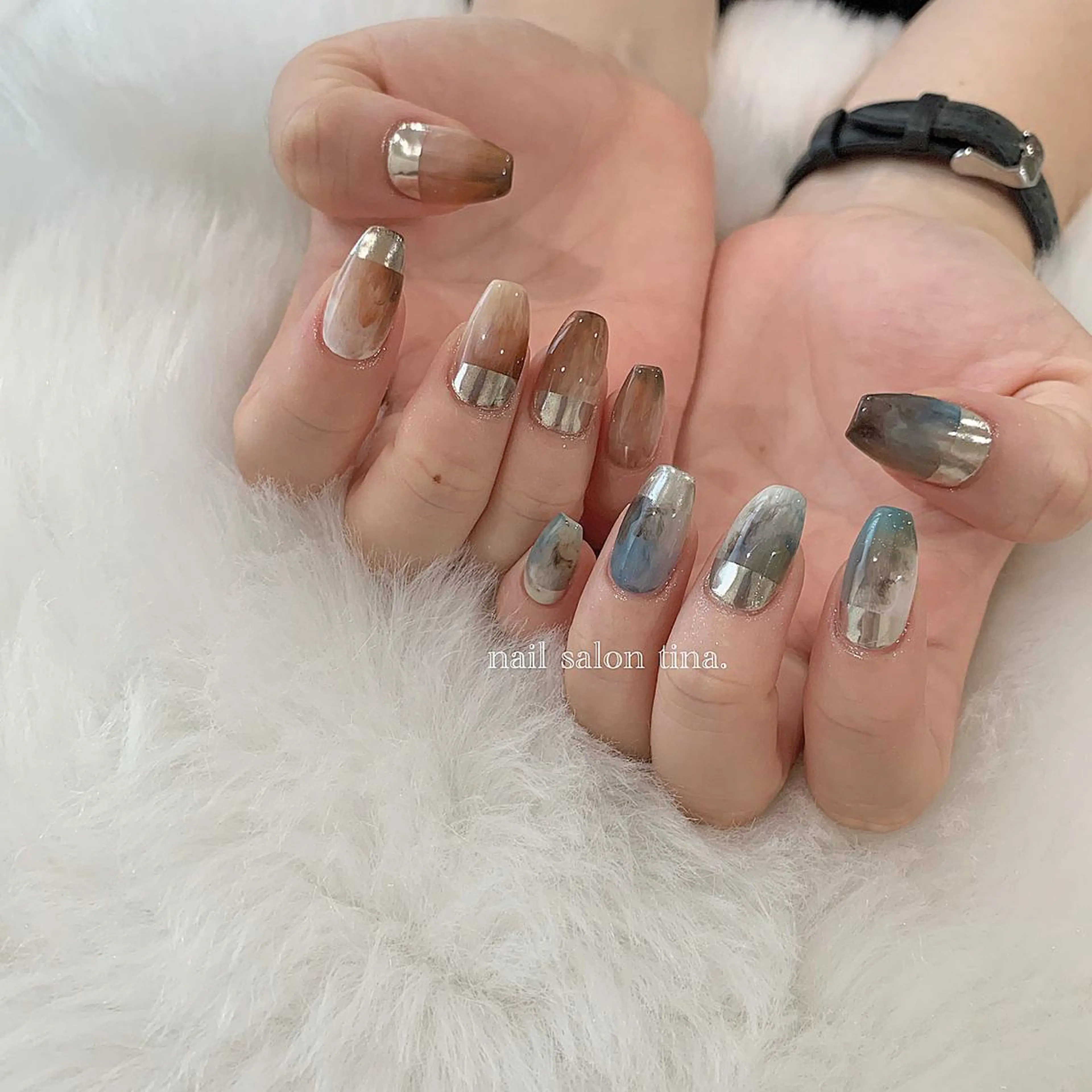 ネイル nail salon tina.所属・中山 はづきのネイルデザイン