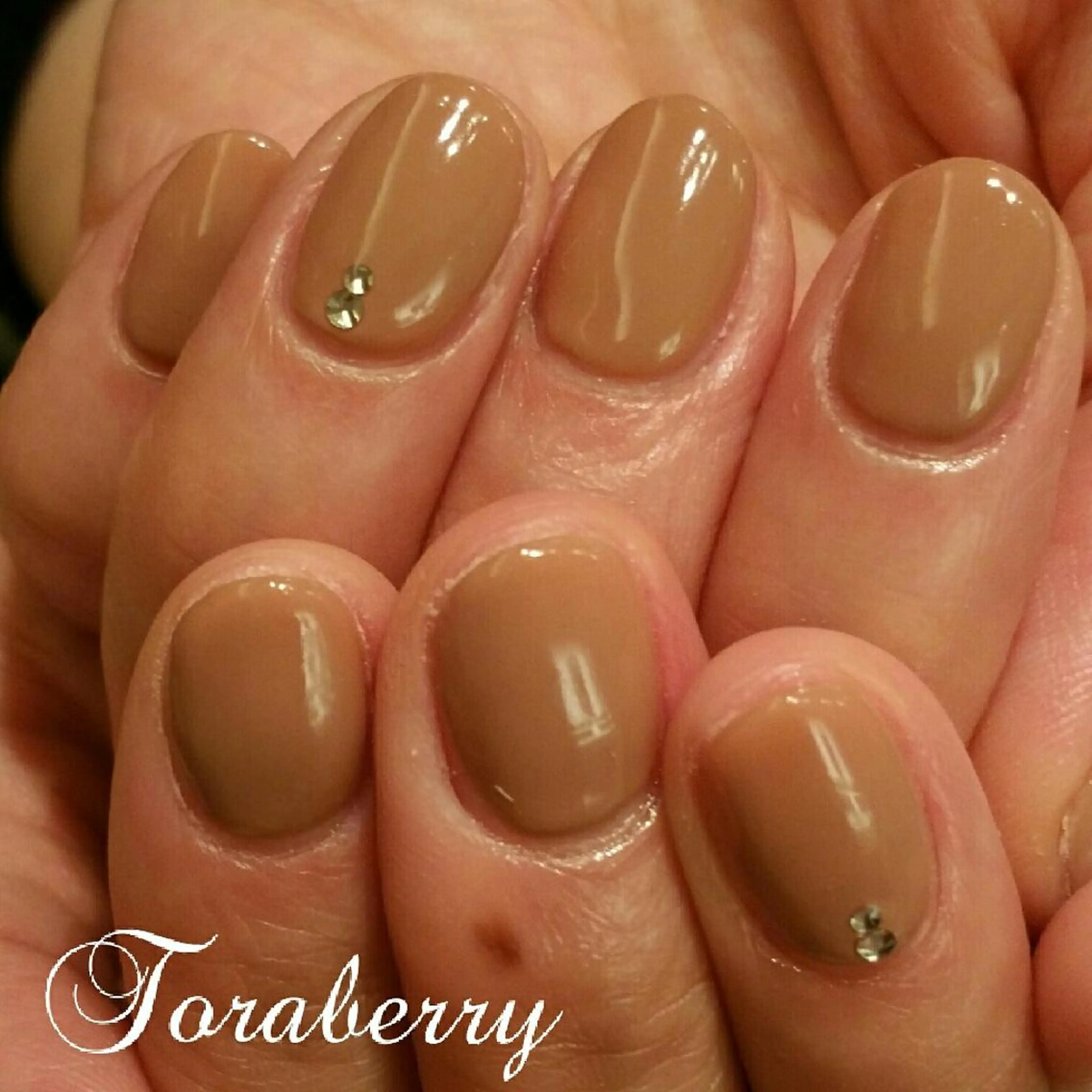 ネイル ワンカラーネイル ネイリスト なつみのネイルデザイン