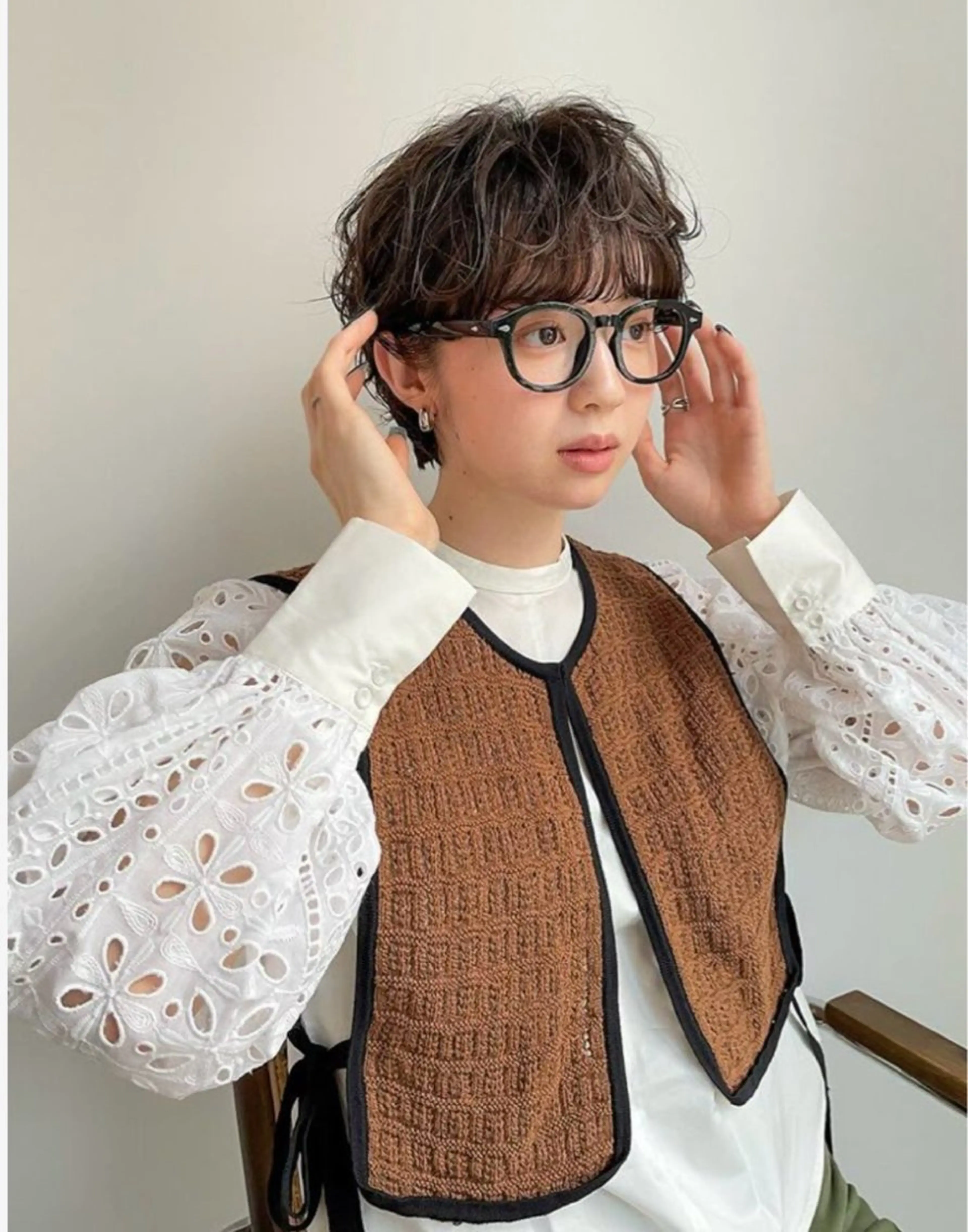 ショート ラカリテ　新宿伊勢丹店所属・渡辺 にこはのヘアスタイル