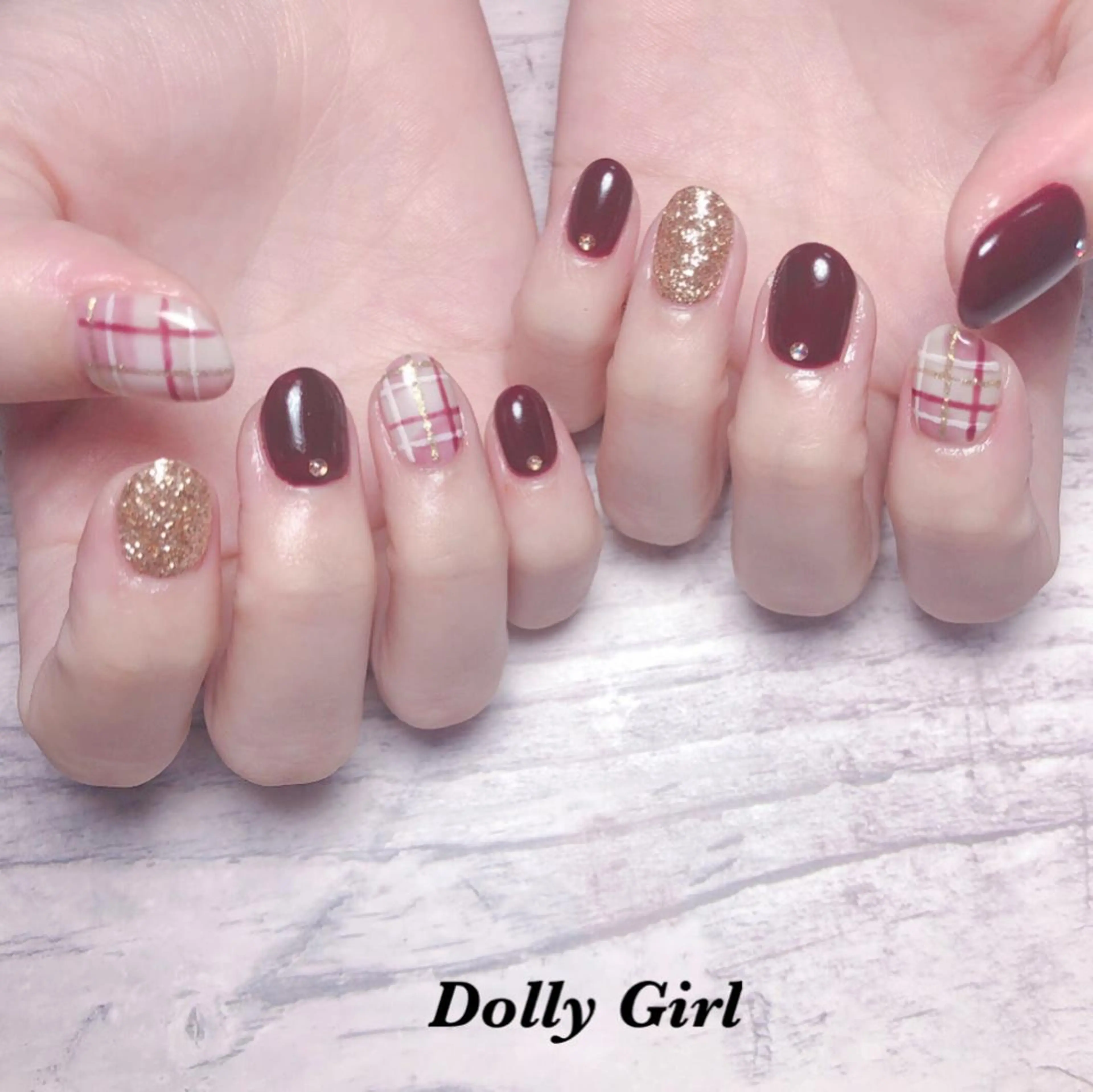 ネイル 個室ネイルサロンDolly  Girl〜ドーリーガール〜所属・DollyGirl KYOKOのネイルデザイン
