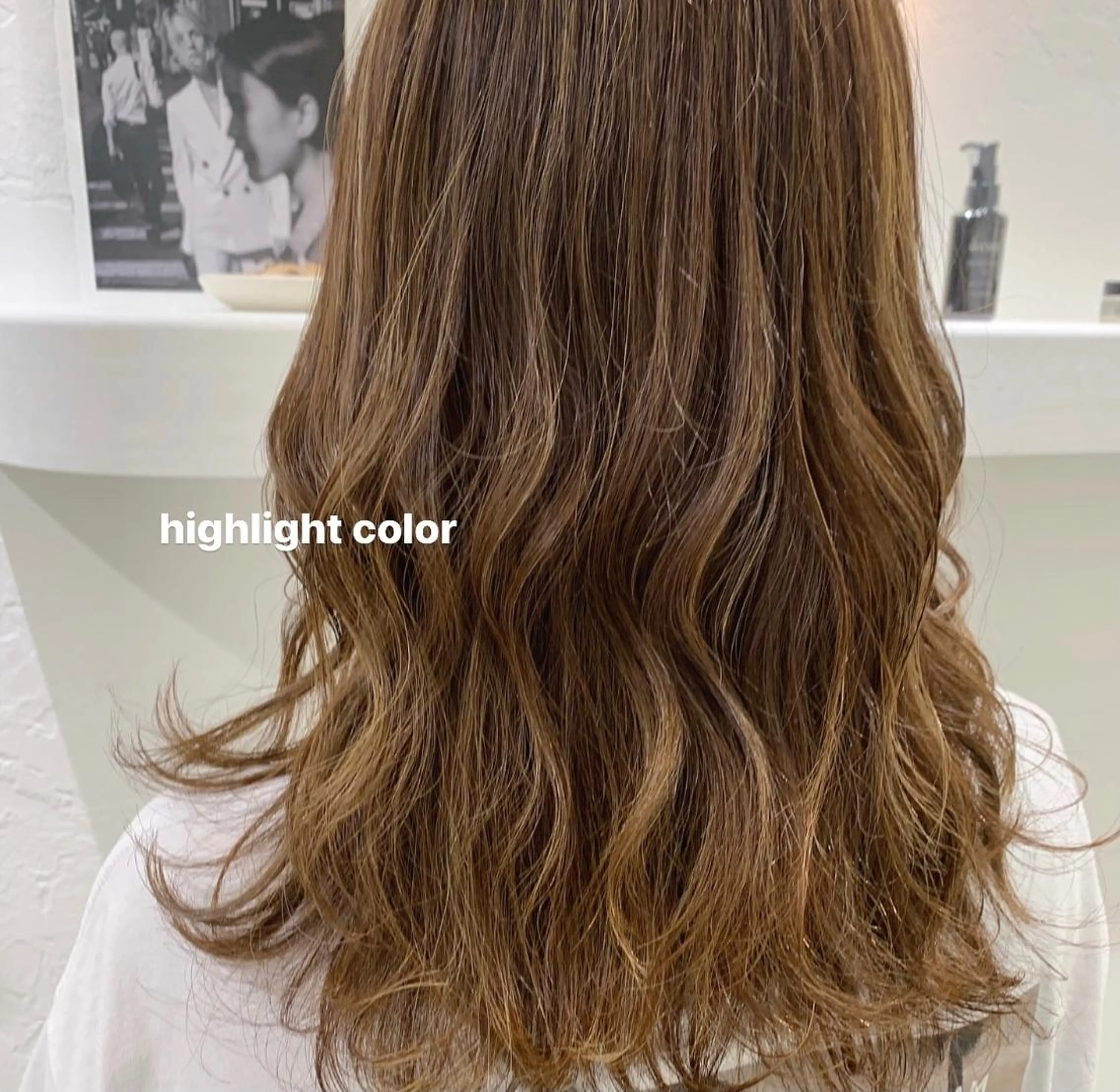 ロング カラー ハイライトカラー ハイライト ロング 顔周りレイヤー 🎀マリノのヘアスタイル