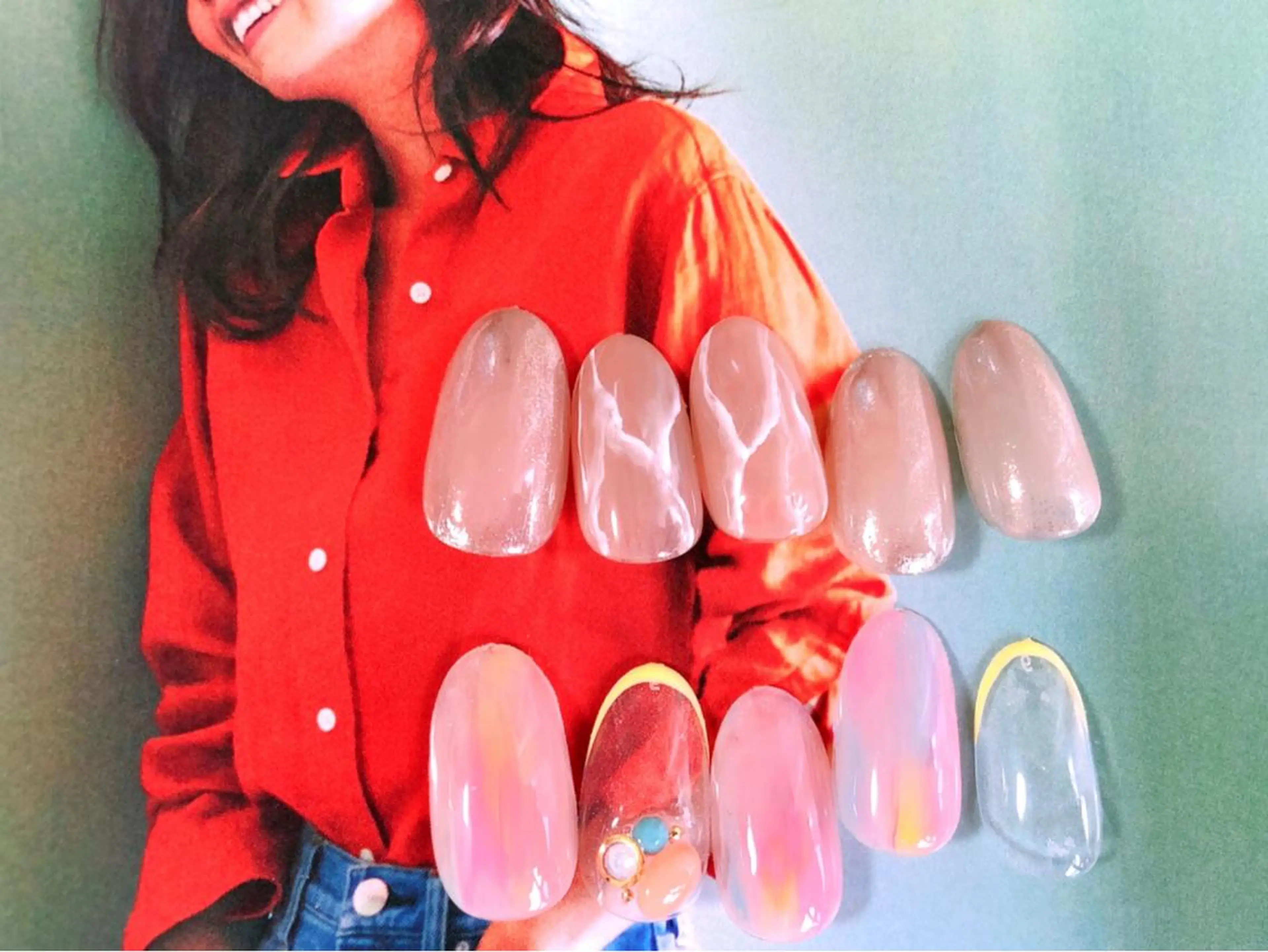 ネイル ネイルチップ kiki nail 二子玉川のネイルデザイン