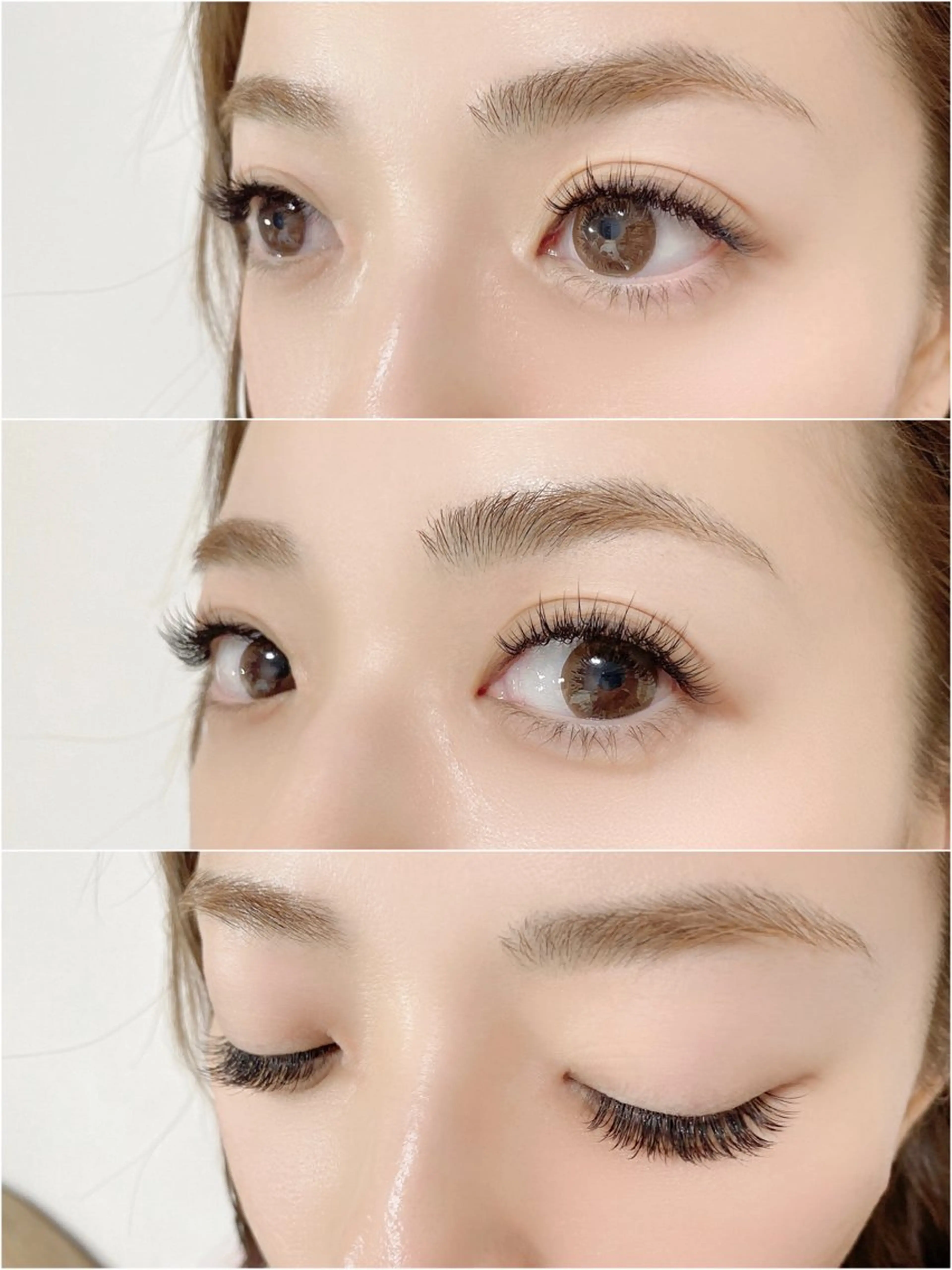 マツエク・マツパ ナチュラル PLATINUM DOLL ERIのマツエク・マツパデザイン